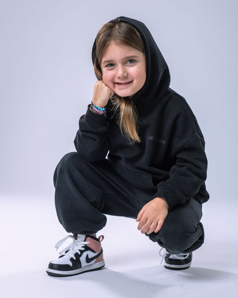 Children’s Tracksuit Black 110-3