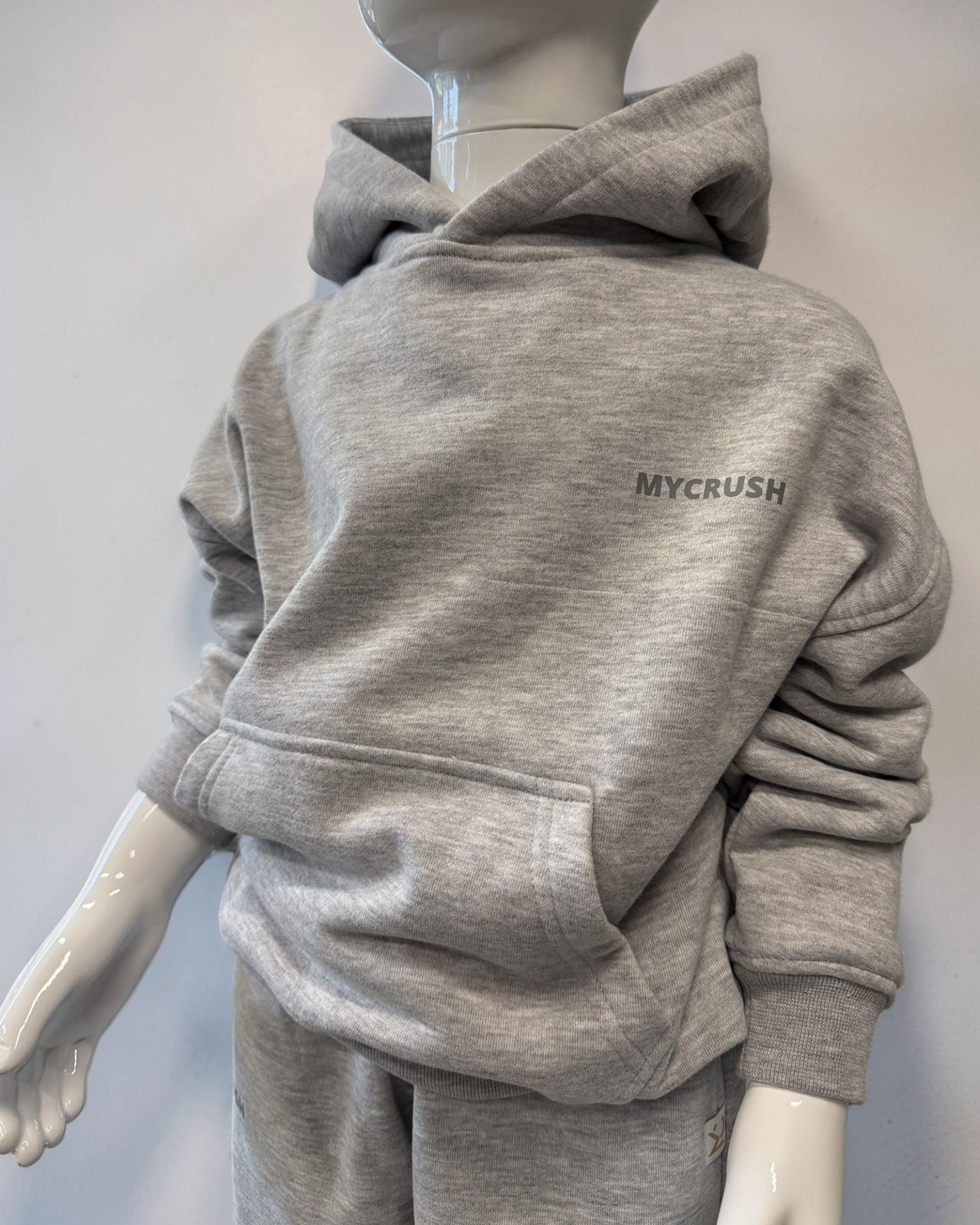 Children’s Tracksuit Heather Grey size 110-2