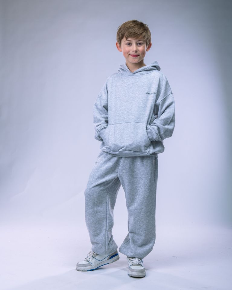 Children’s Tracksuit Heather Grey size 110-1