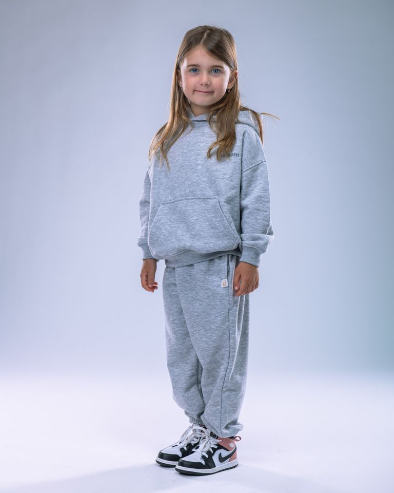 Children’s Tracksuit Heather Grey size 140-2