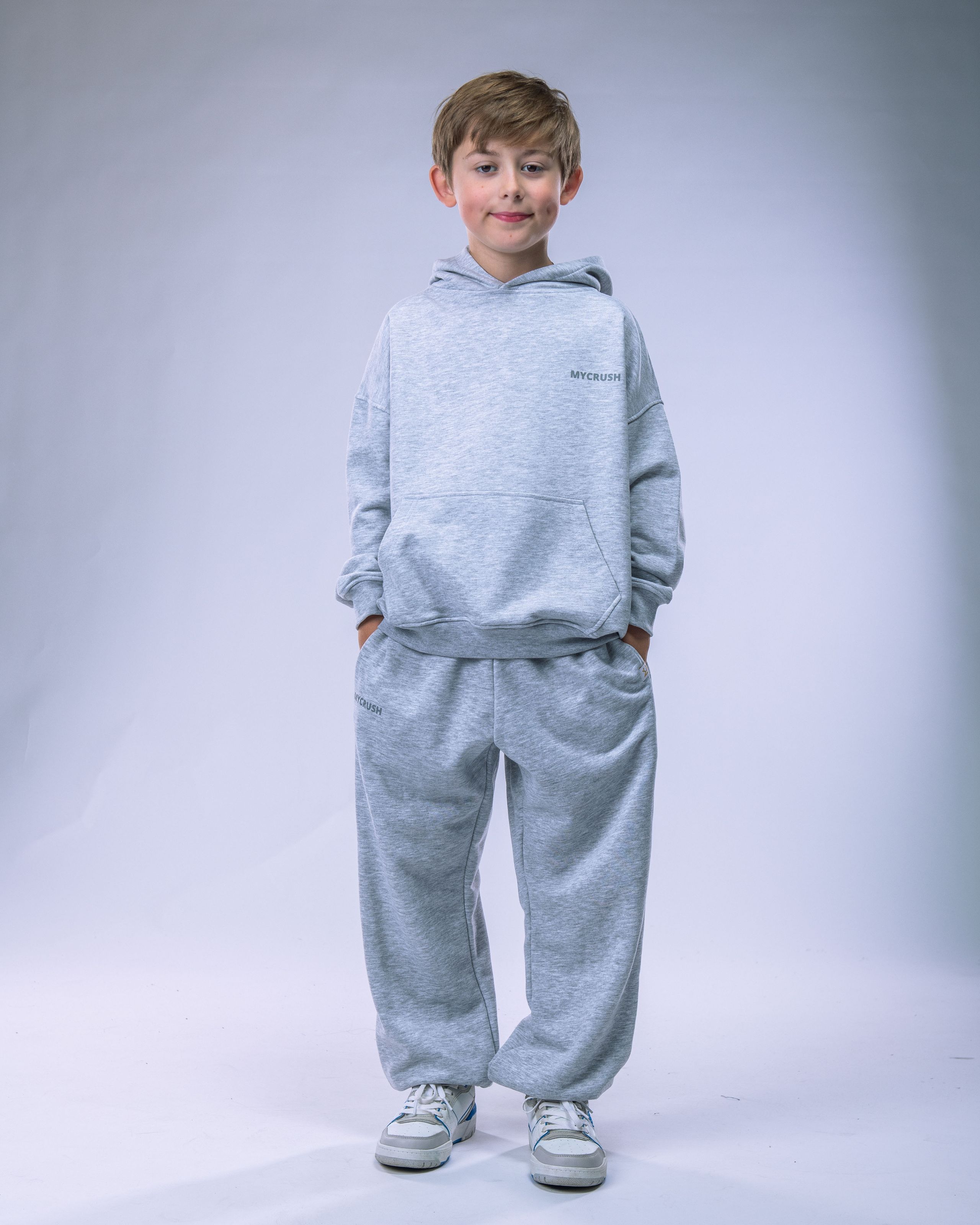 Children’s Tracksuit Heather Grey size 140-7