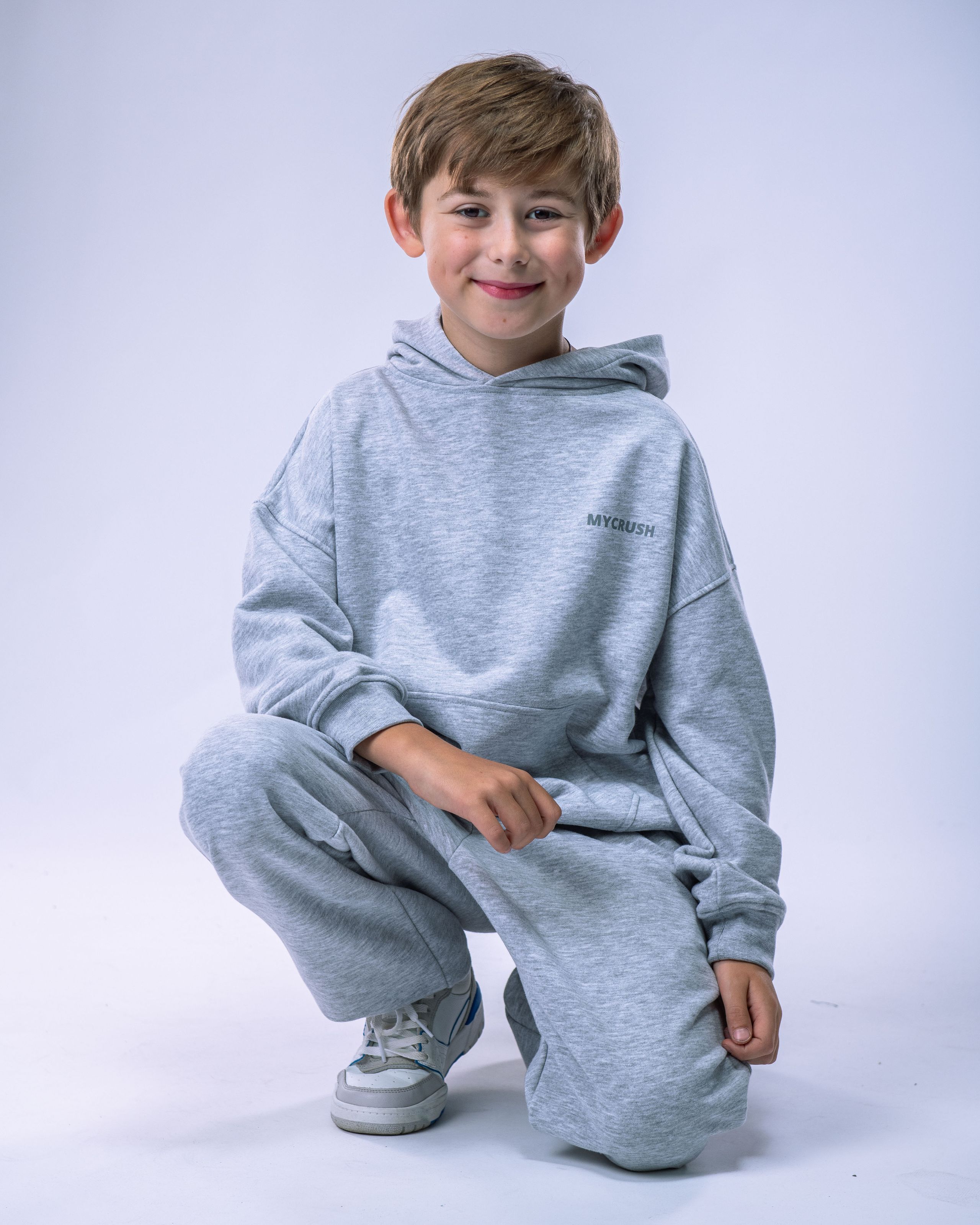 Children’s Tracksuit Heather Grey size 140-10