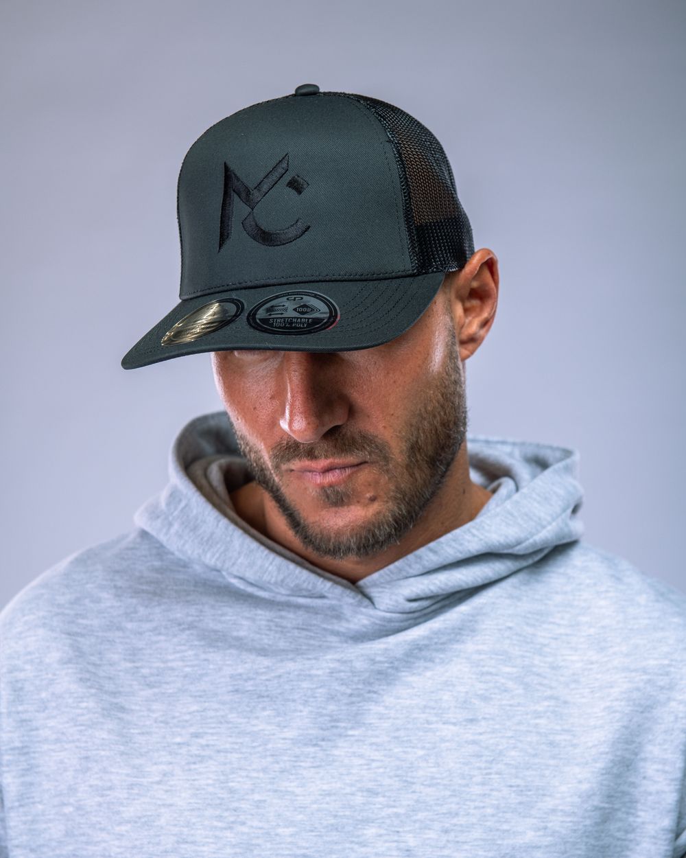 Embroidered Cap Black