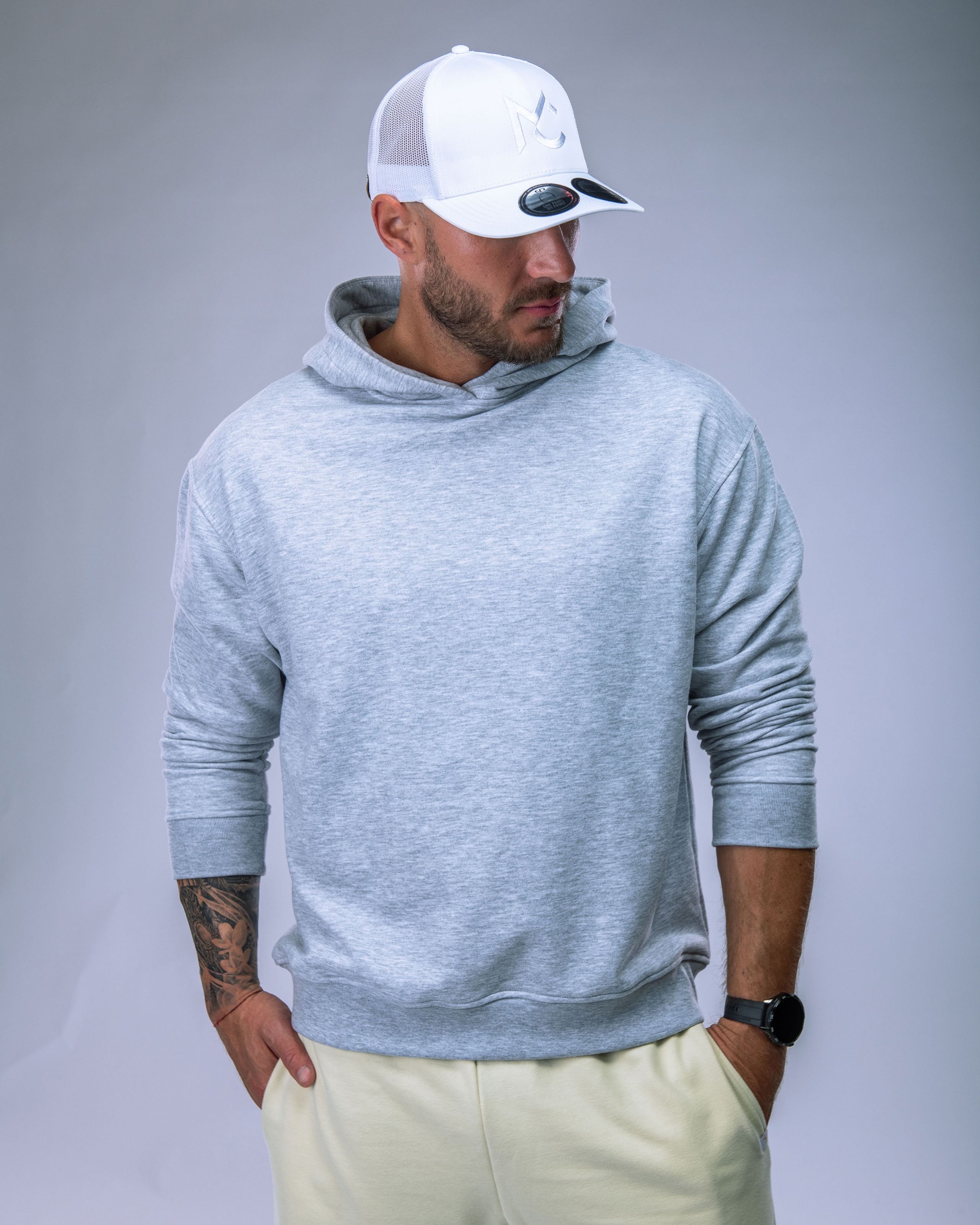 Embroidered Cap White-2