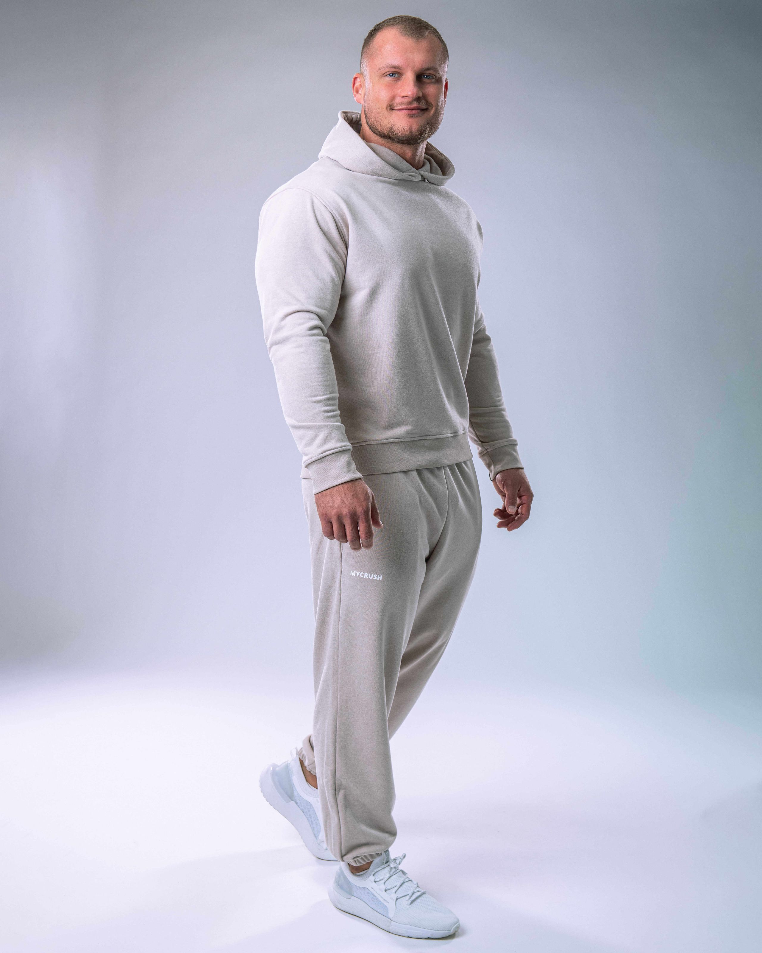 Men’s Hoodie Beige L-2