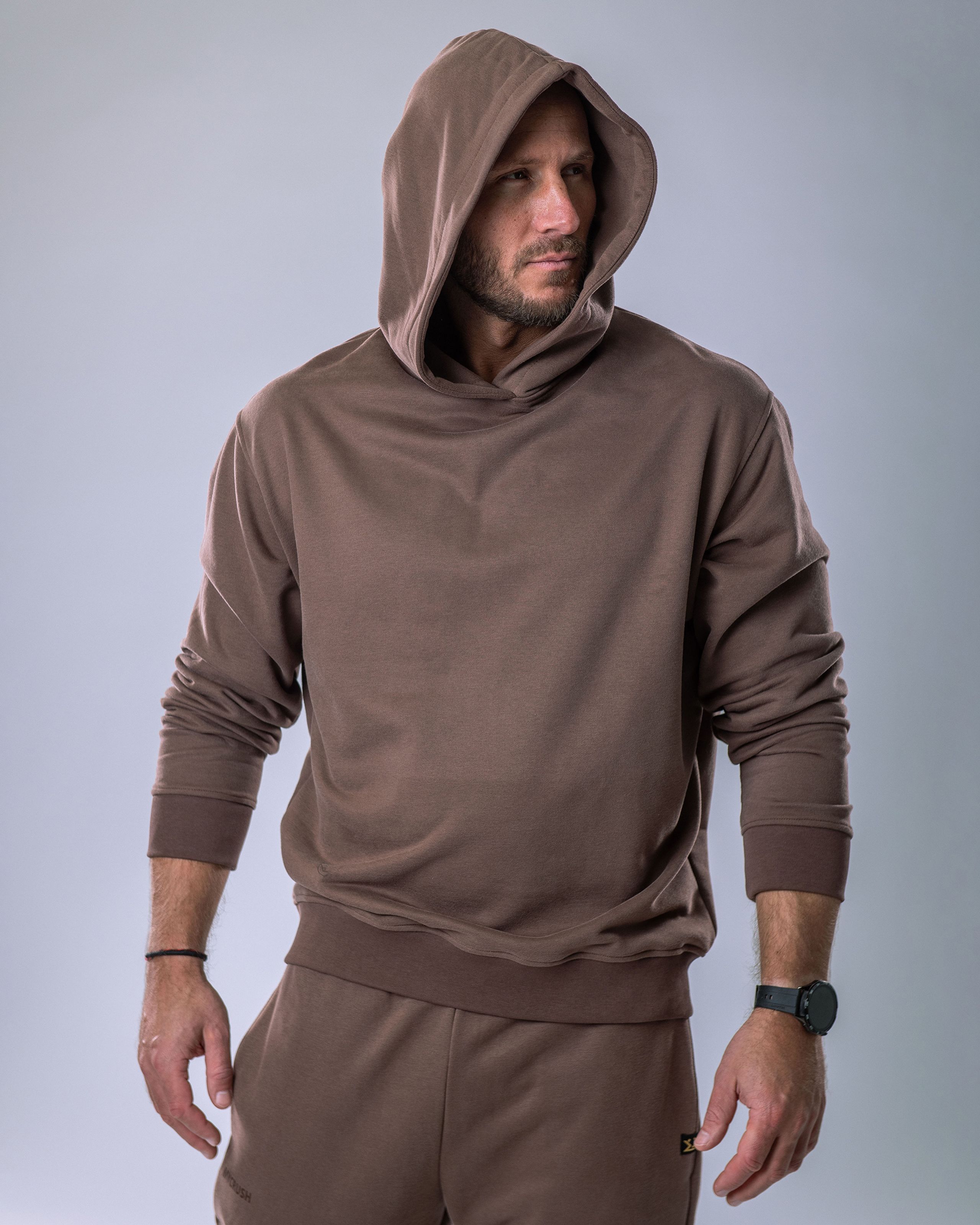 Men’s Hoodie Brown L-4