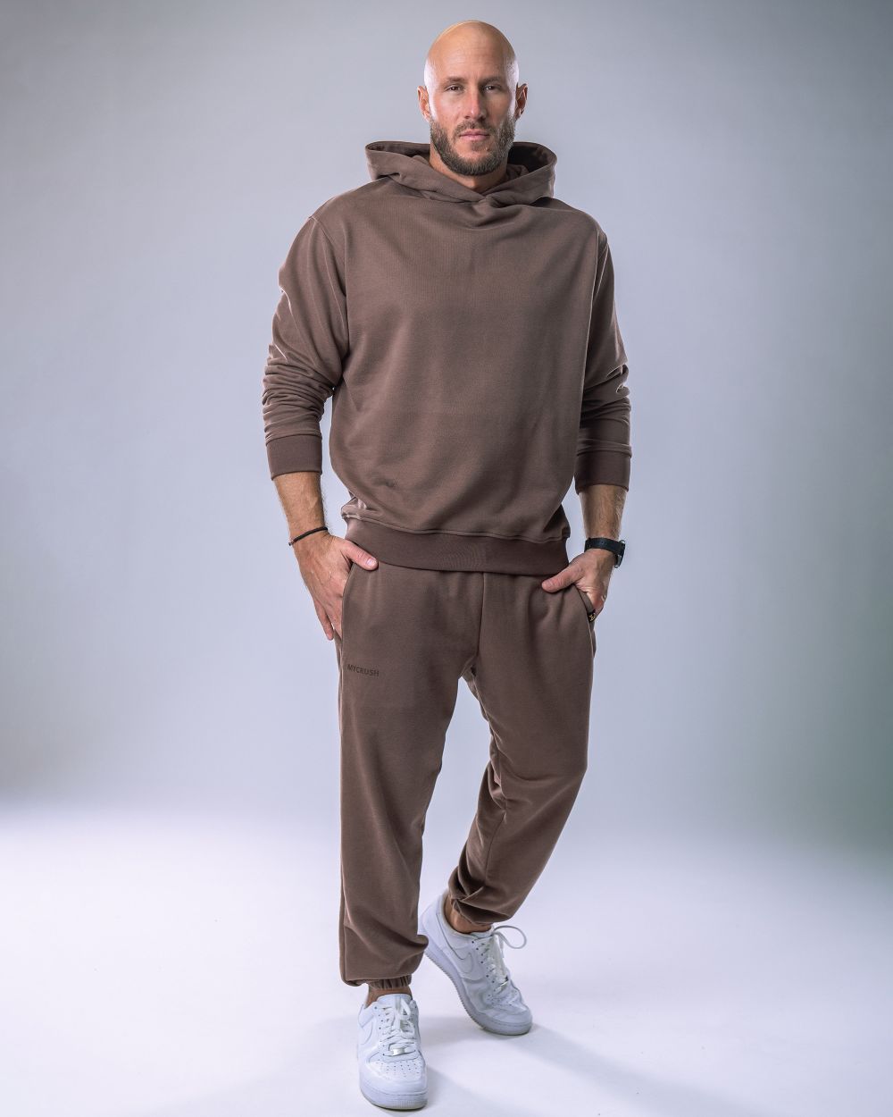 Men’s Hoodie Brown M