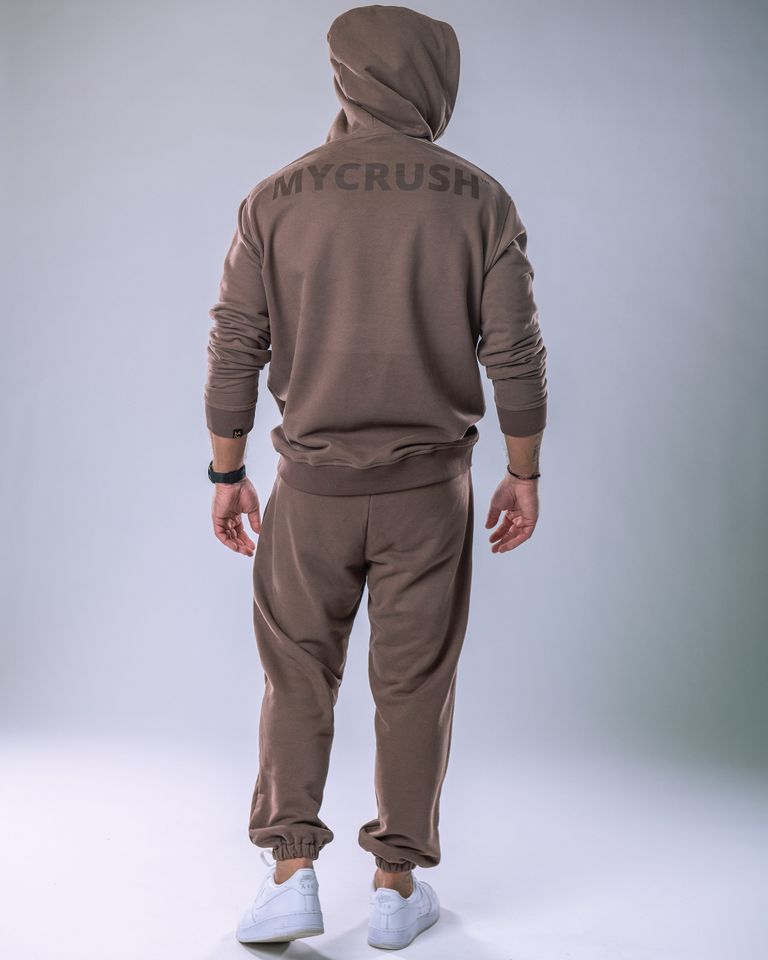 Men’s Hoodie Brown M-1