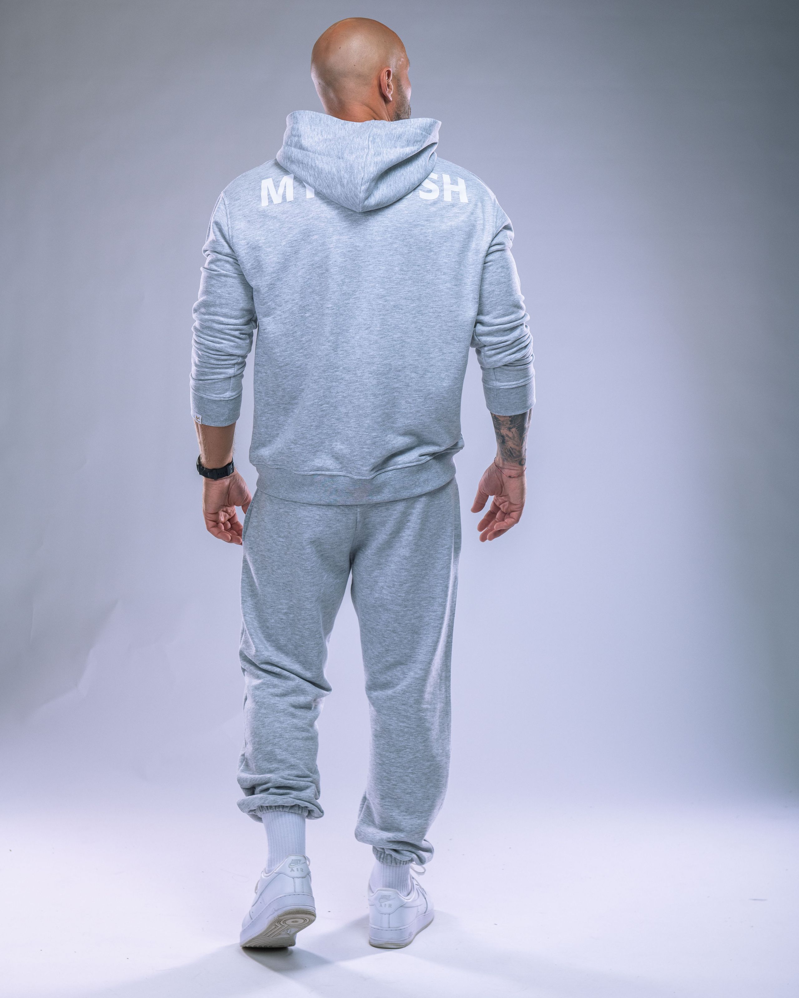 Men’s Hoodie Heather Grey XL-4
