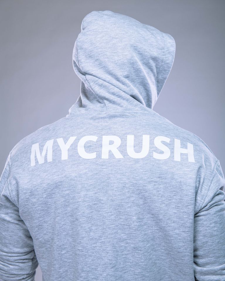 Men’s Hoodie Heather Grey XL-5