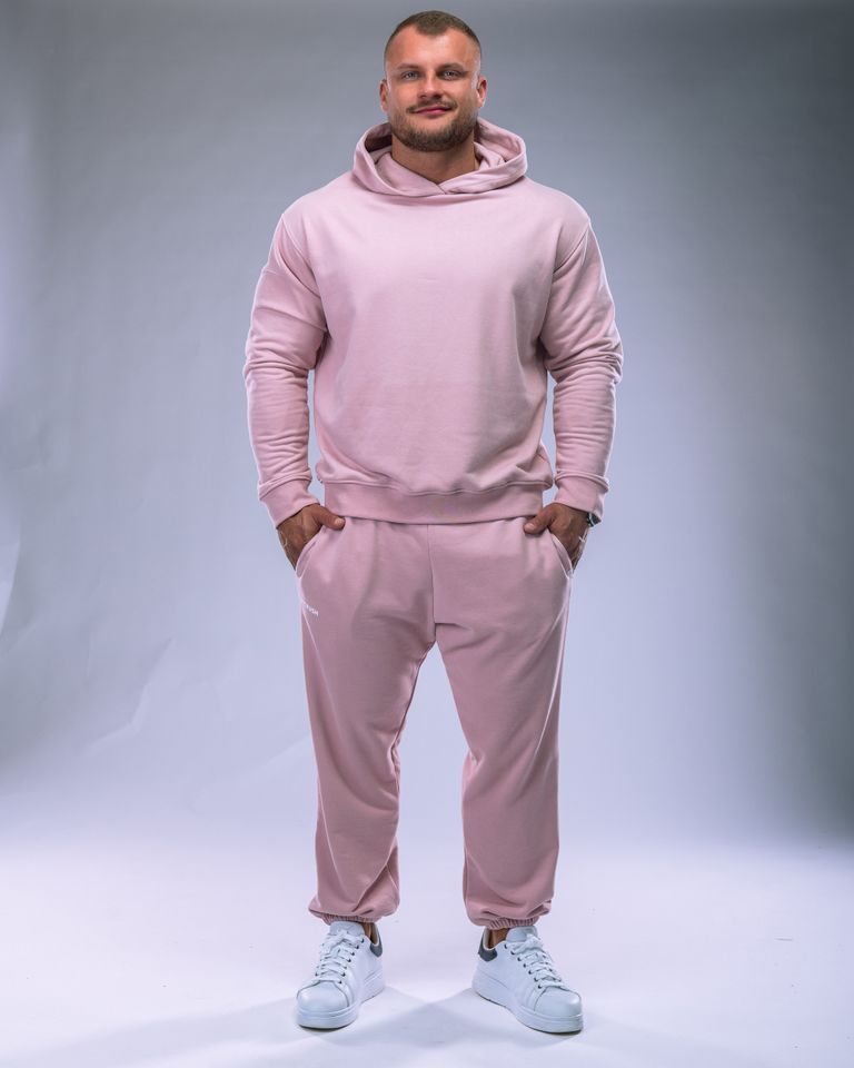 Men’s Hoodie Pink XL-1