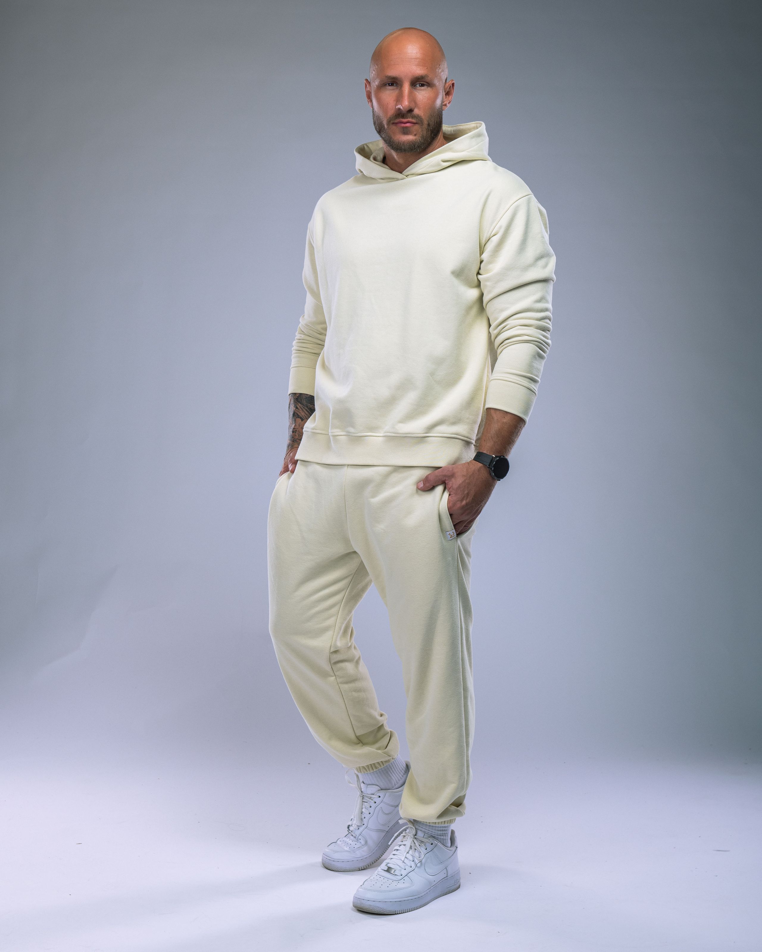 Men’s Hoodie Yellow L-8