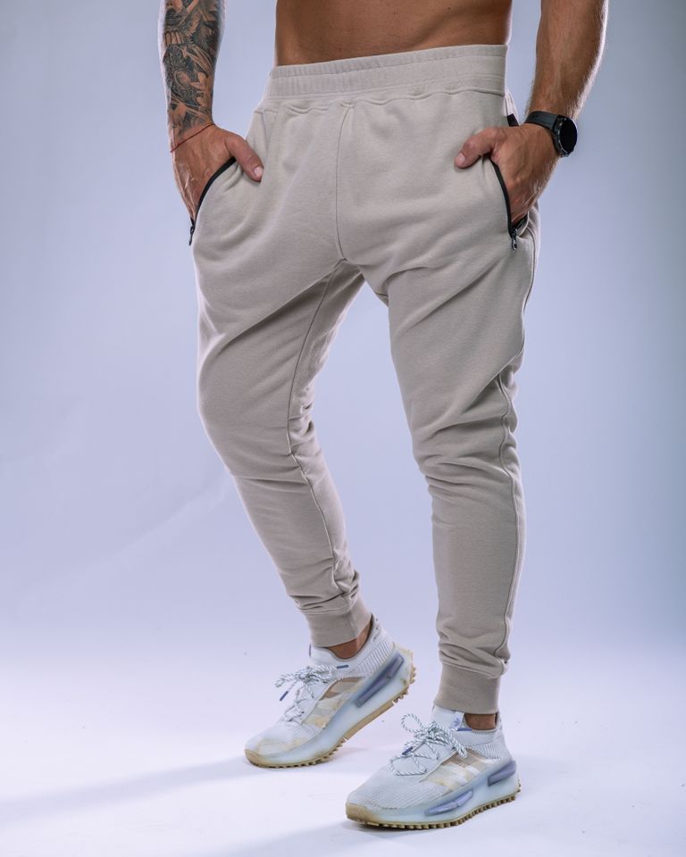 Men’s Joggers SLIM Beige M-1