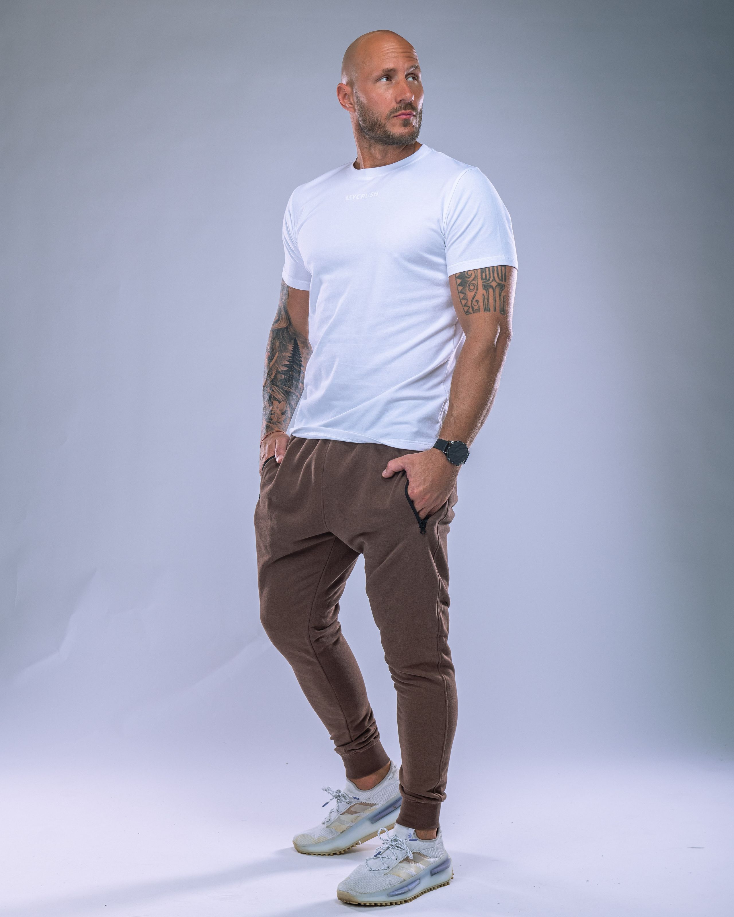 Men’s Joggers SLIM Brown XL-7