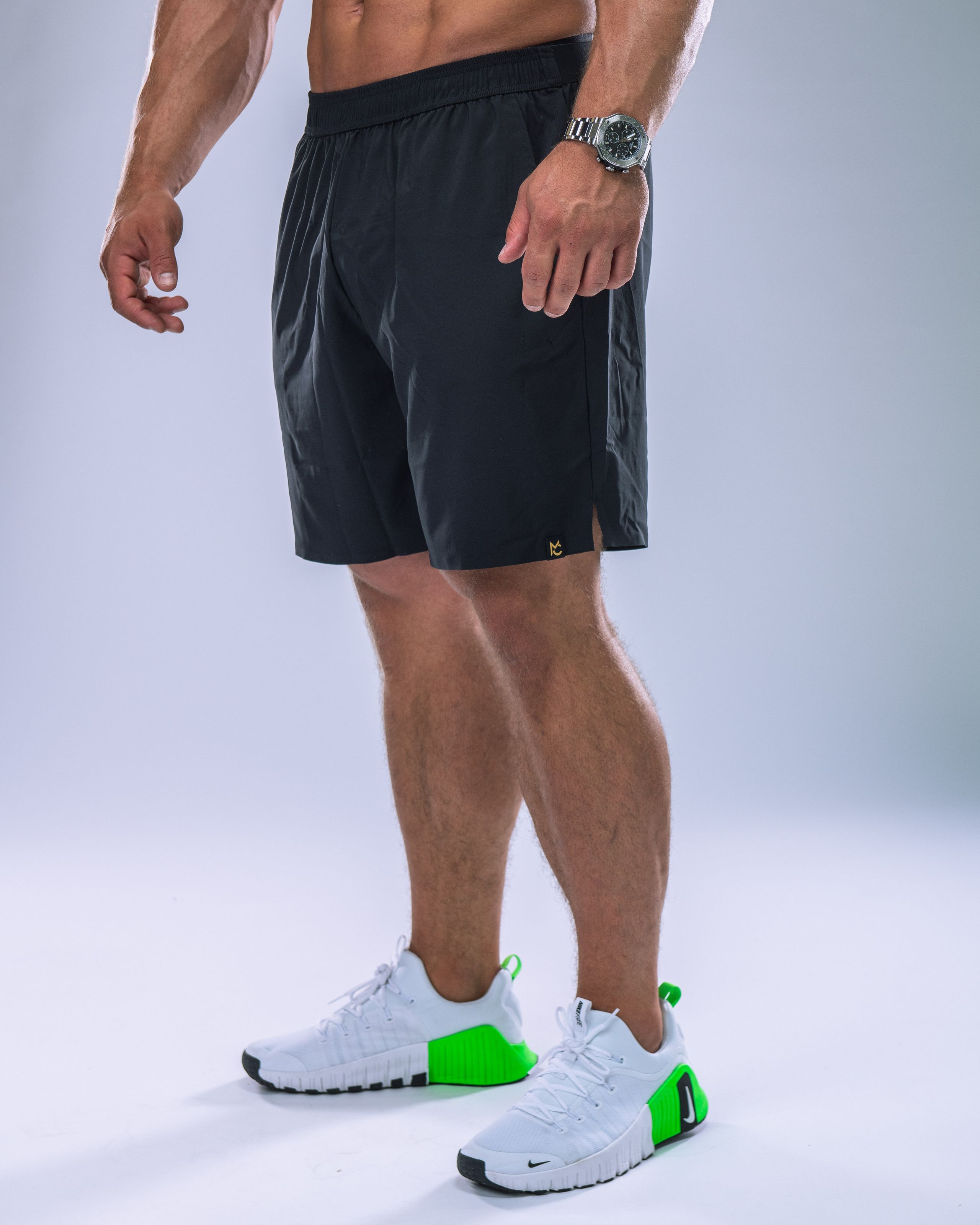 Men’s Lightweight Sports Shorts Black L-4
