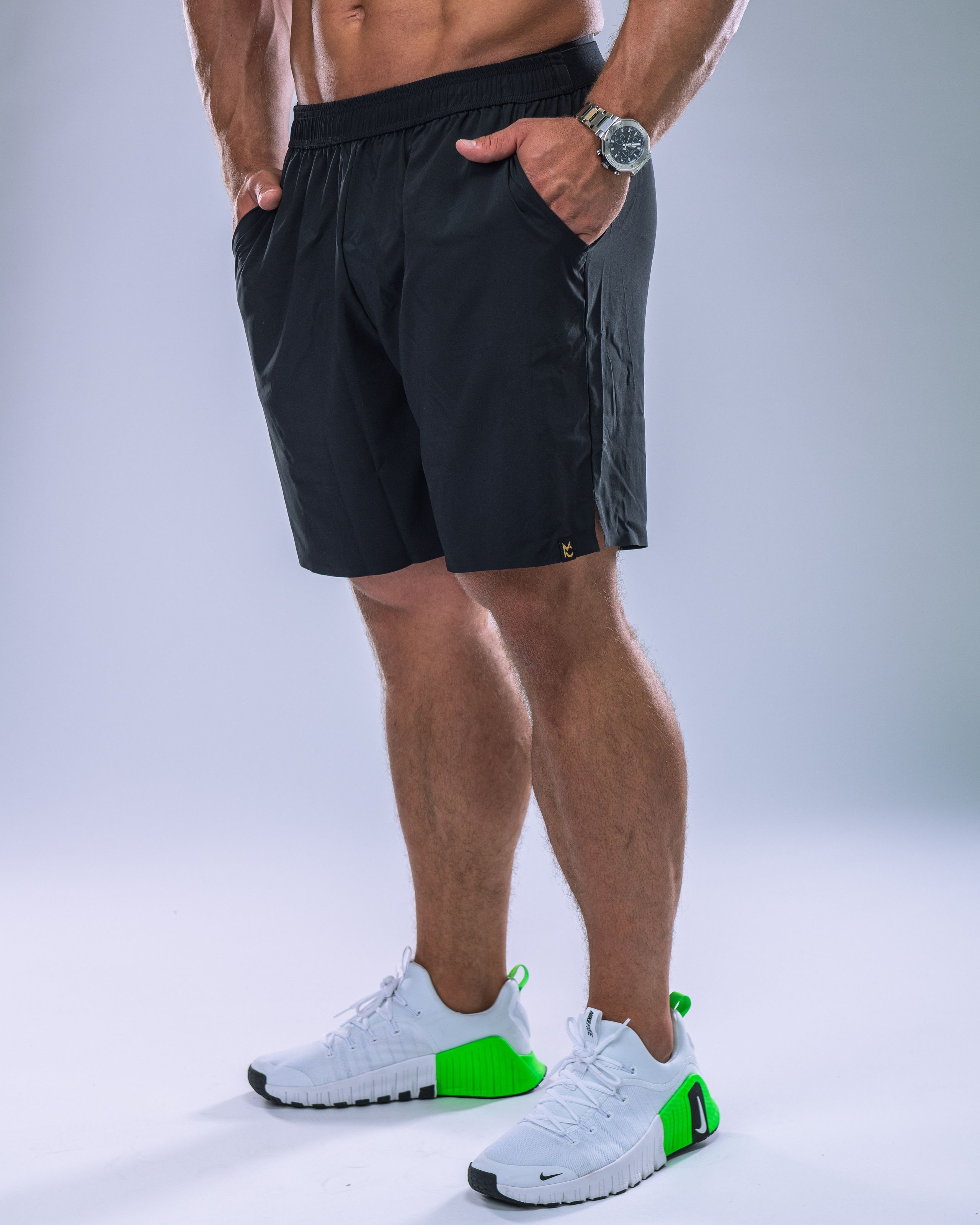 Men’s Lightweight Sports Shorts Black L-5