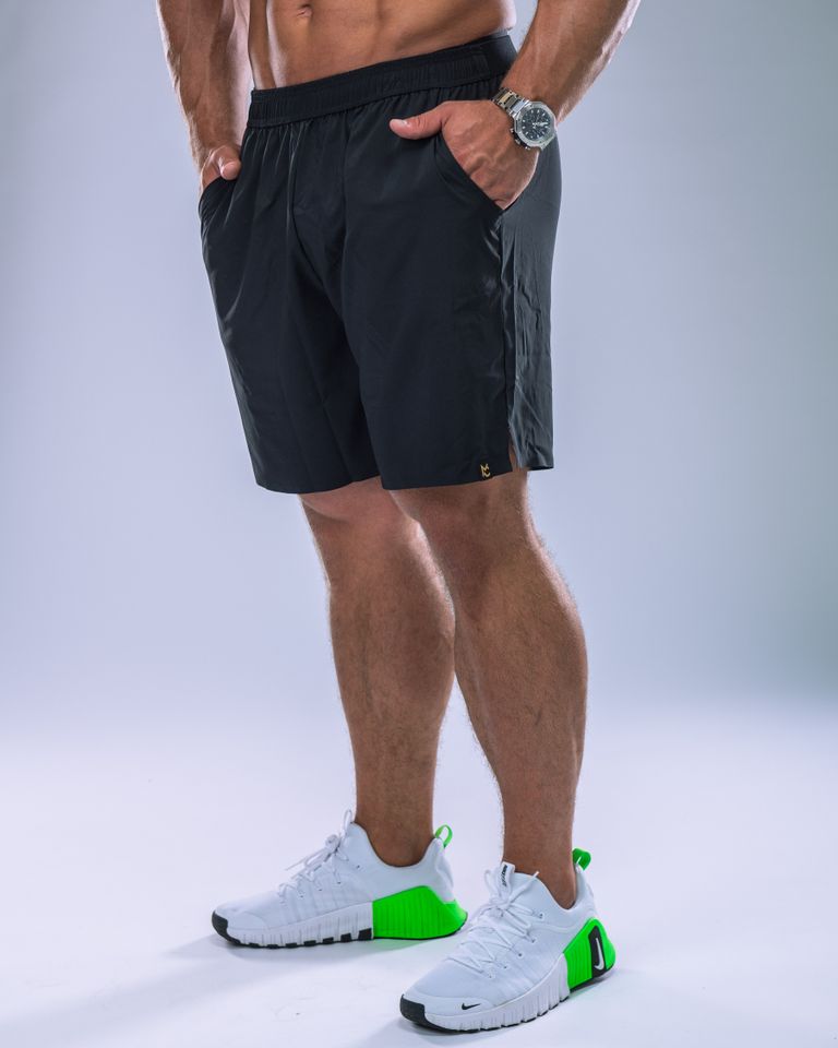 Men’s Lightweight Sports Shorts Black L-4