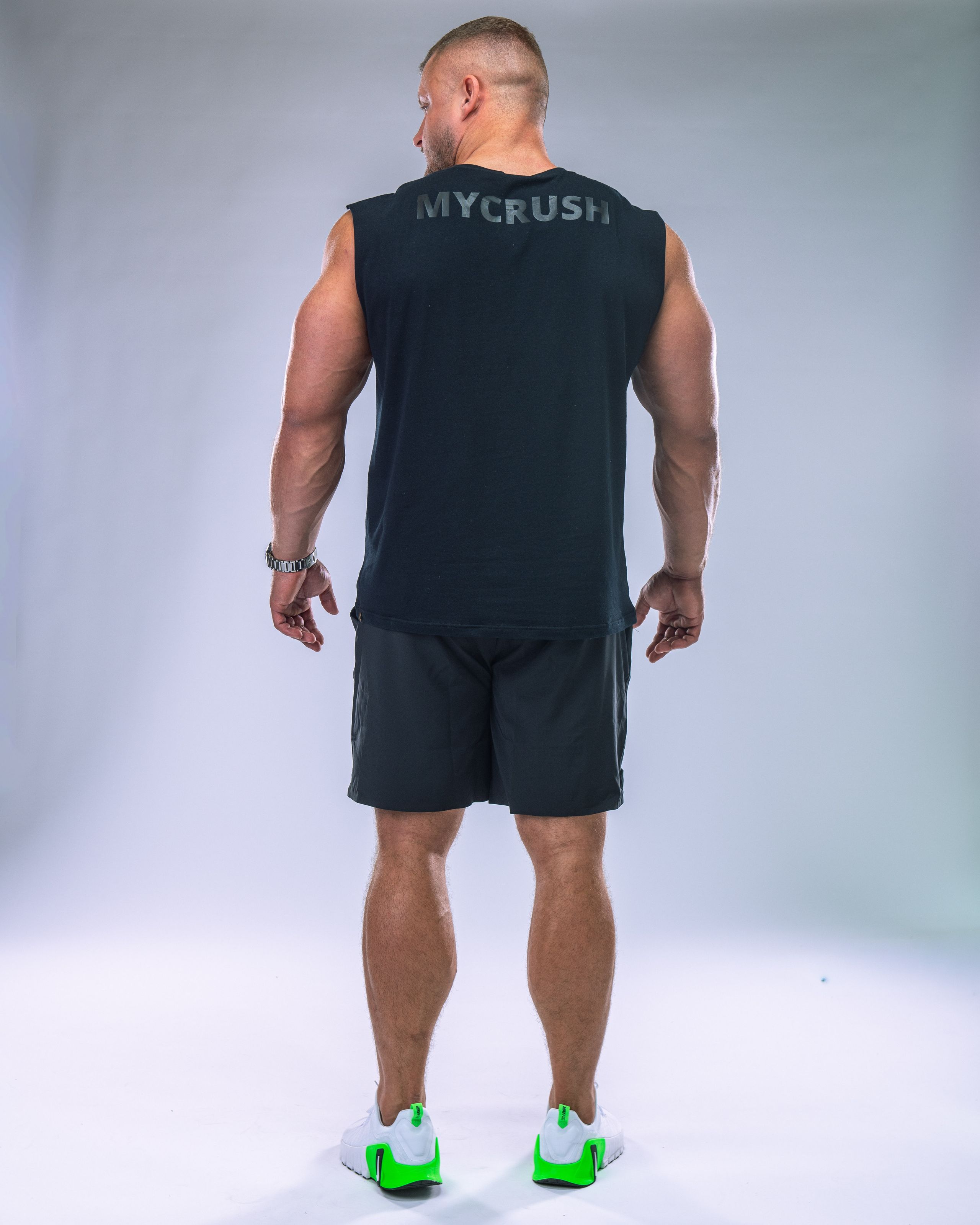 Men’s Lightweight Sports Shorts Black L-7
