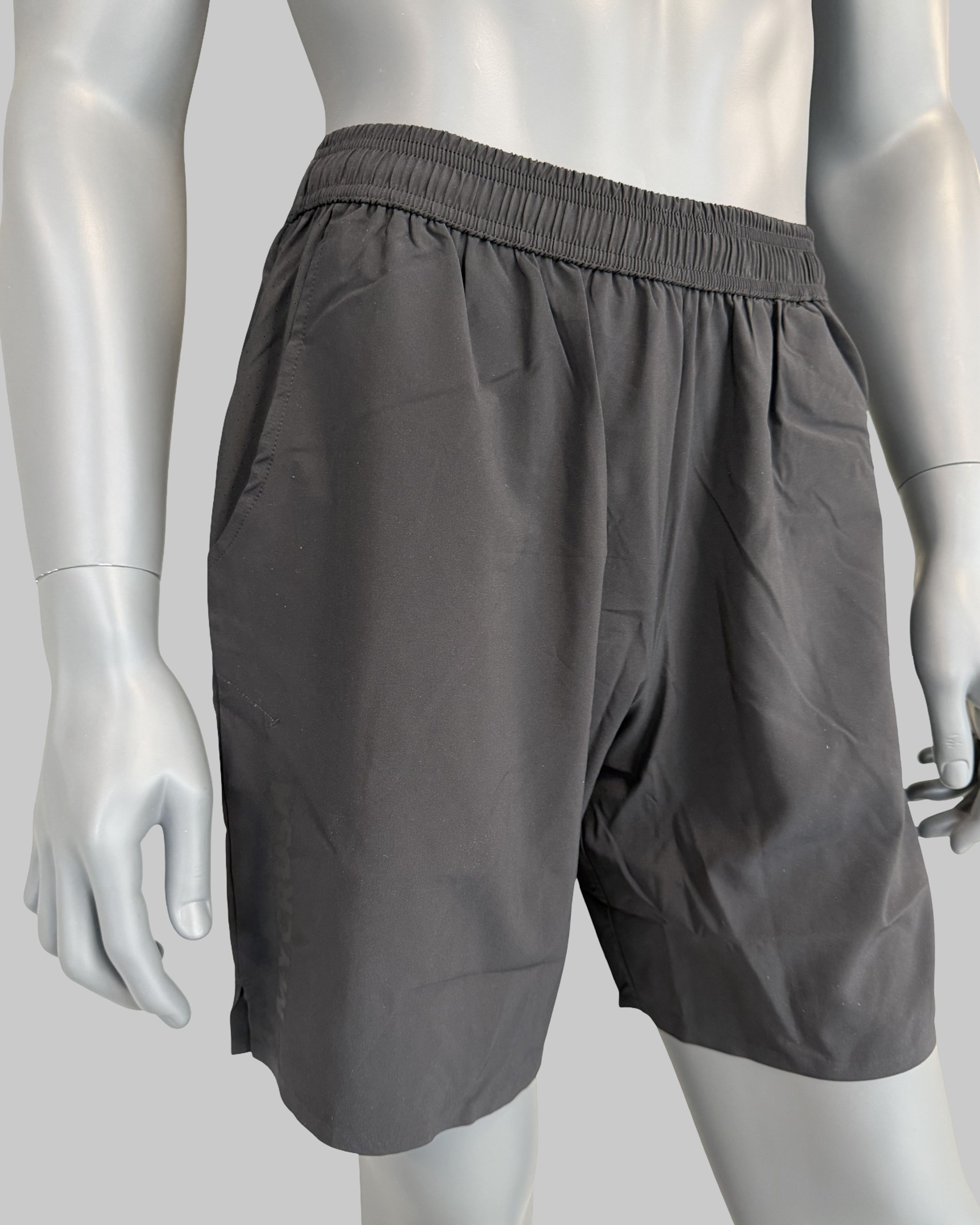 Men’s Lightweight Sports Shorts Black XL-1