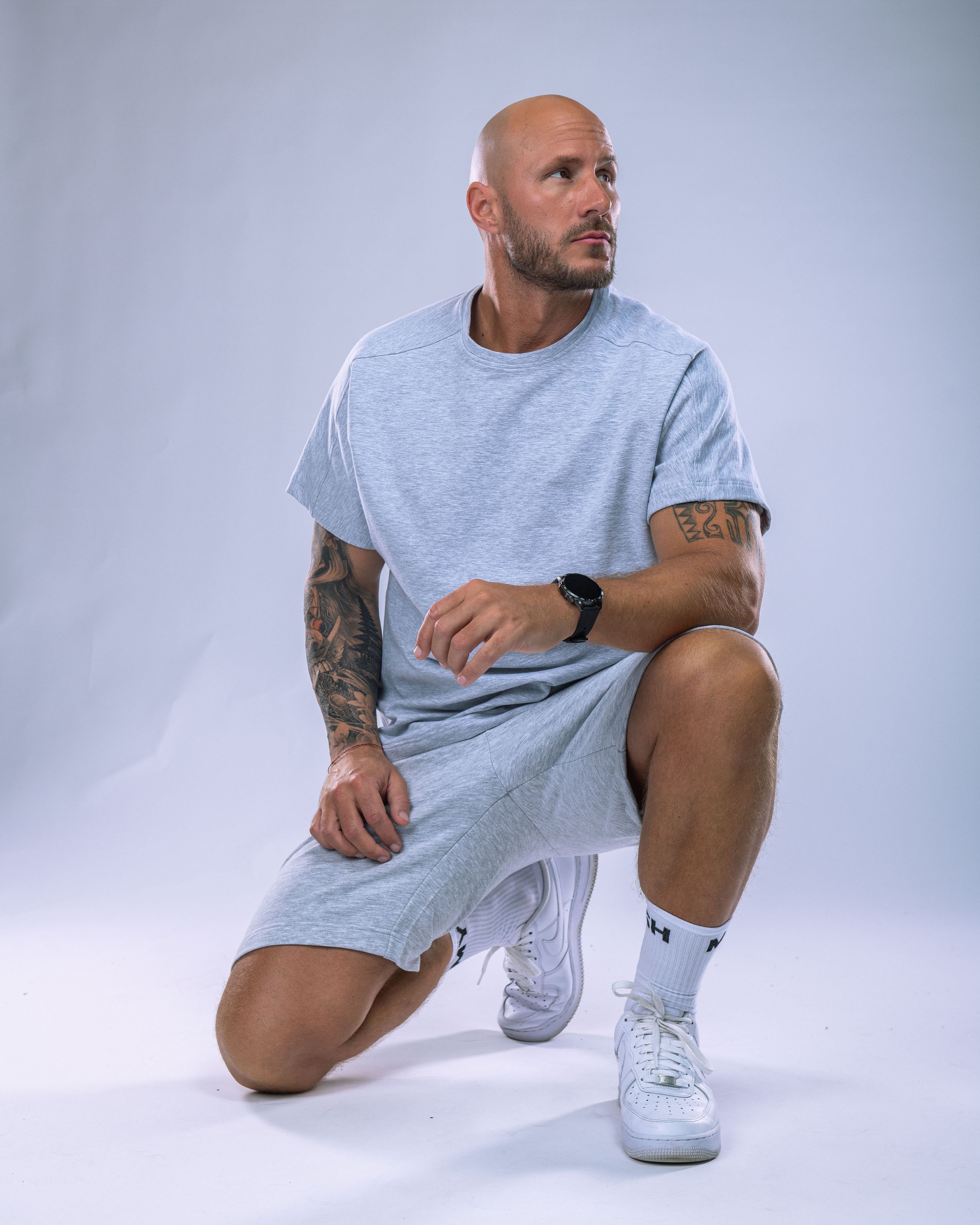 Men’s Shorts Oversize Heather Grey L-2