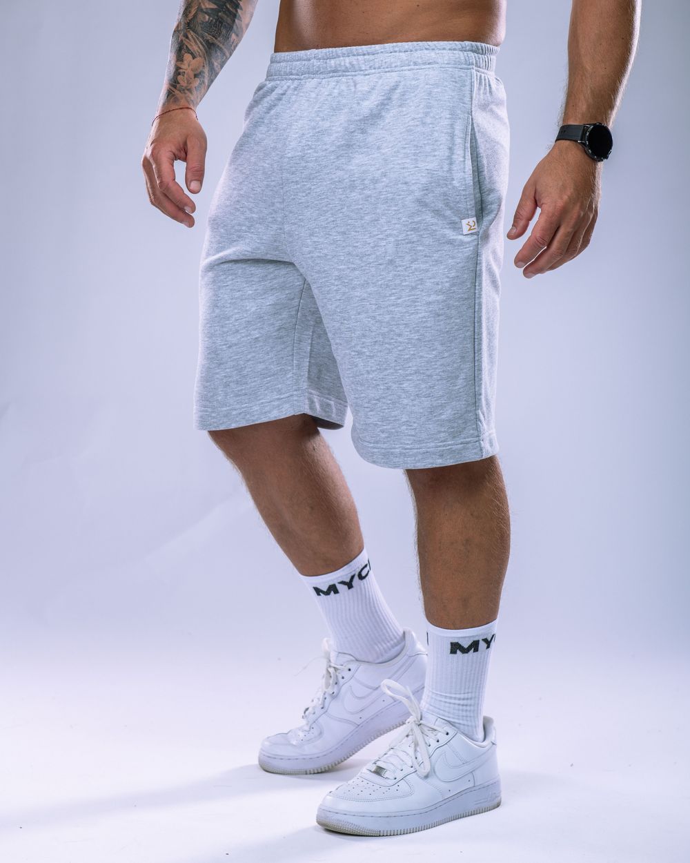 Men’s Shorts Oversize Heather Grey M