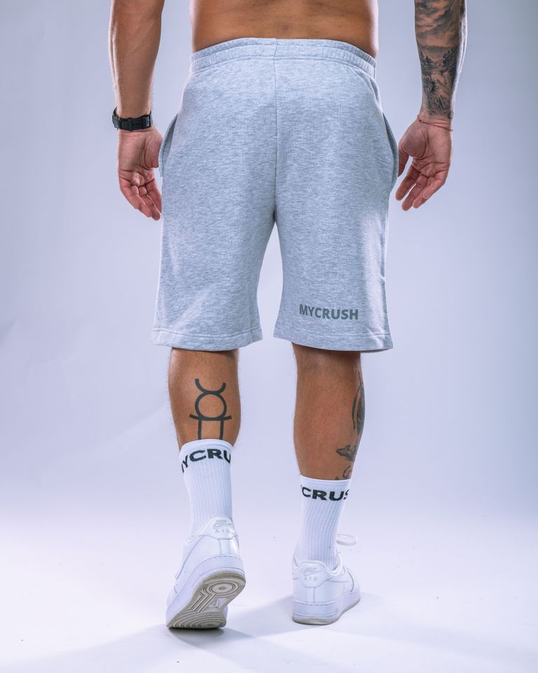 Men’s Shorts Oversize Heather Grey XL-3