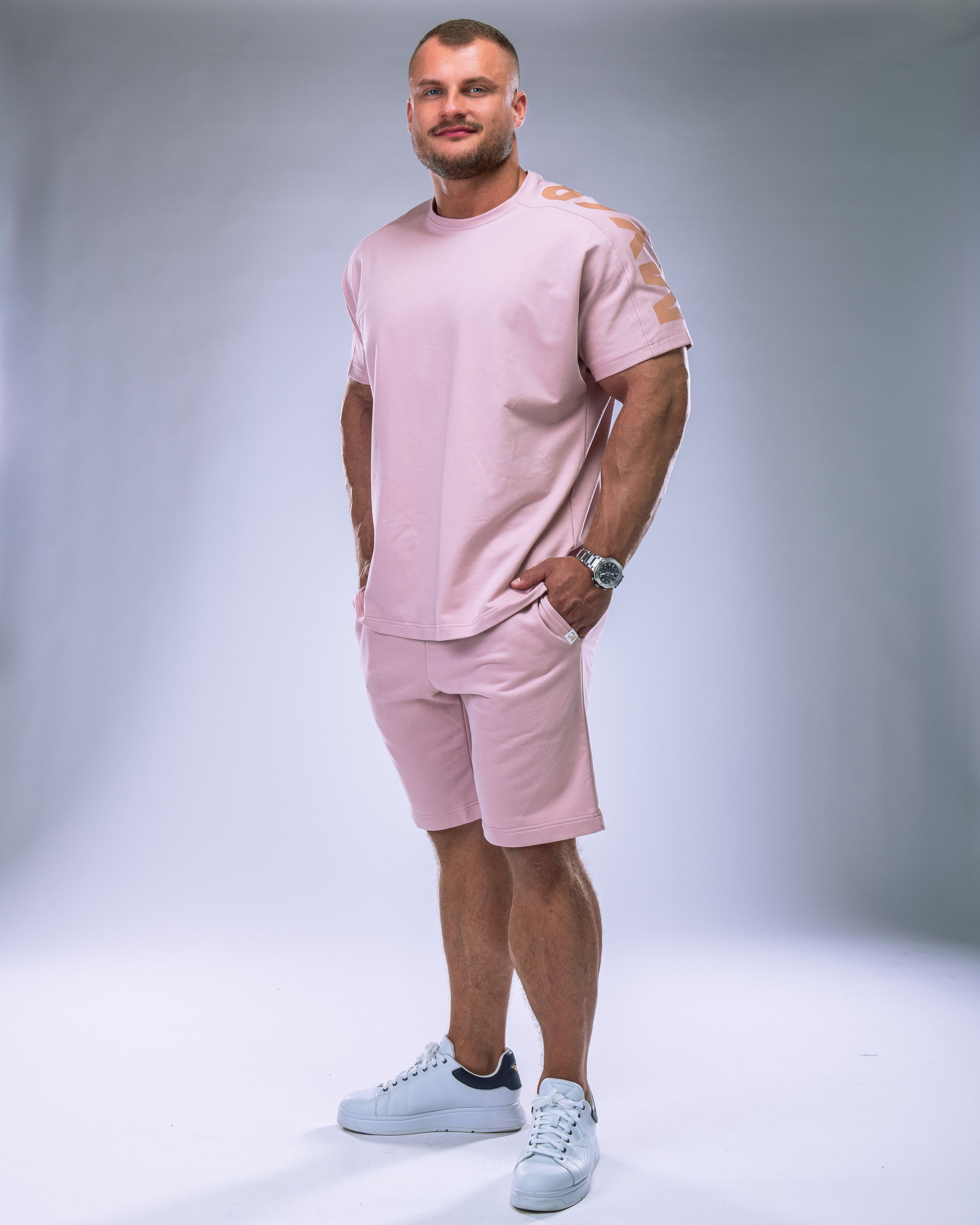 Men’s Shorts Oversize Pink XL-1