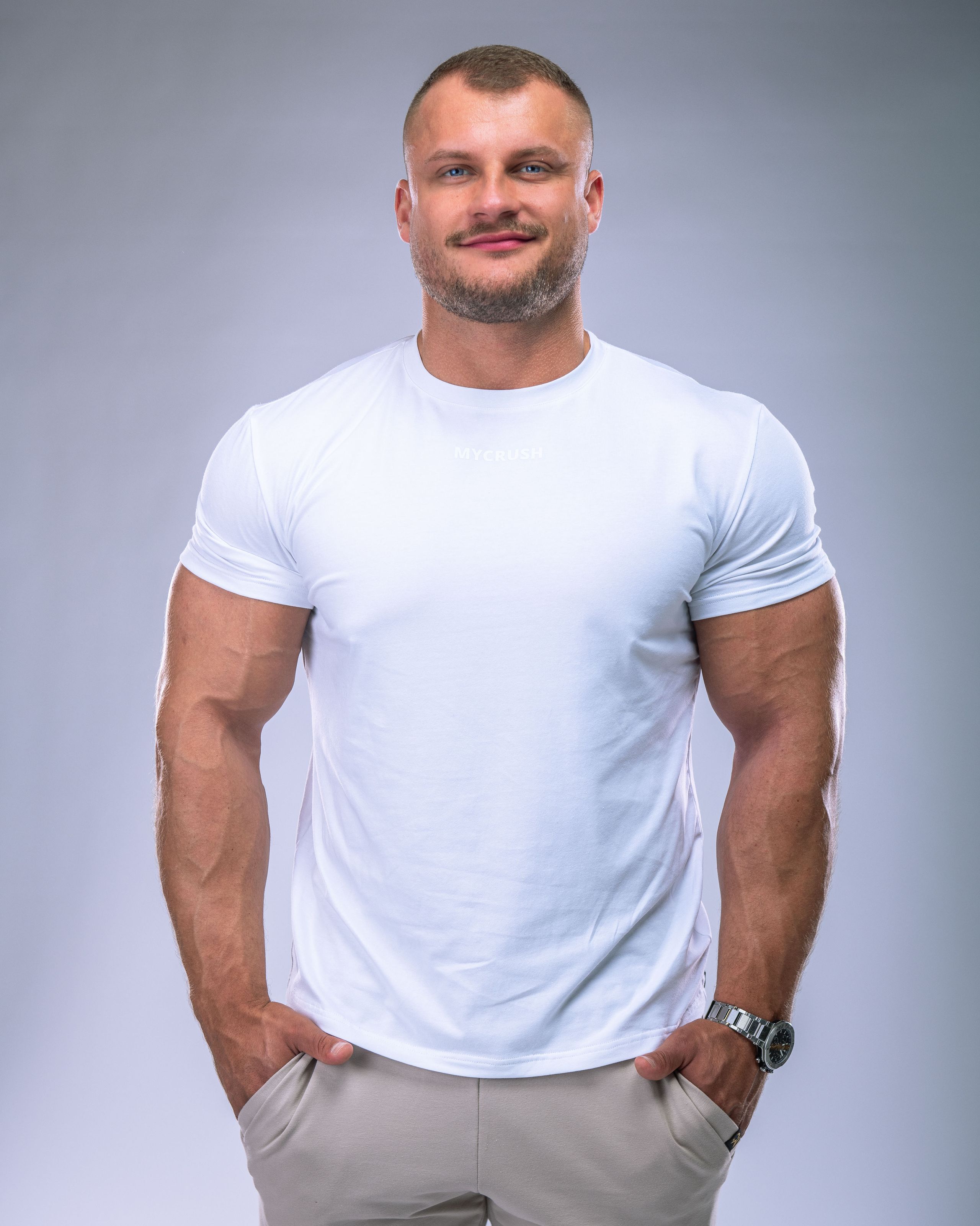 Men’s Shorts SLIM Beige L-6