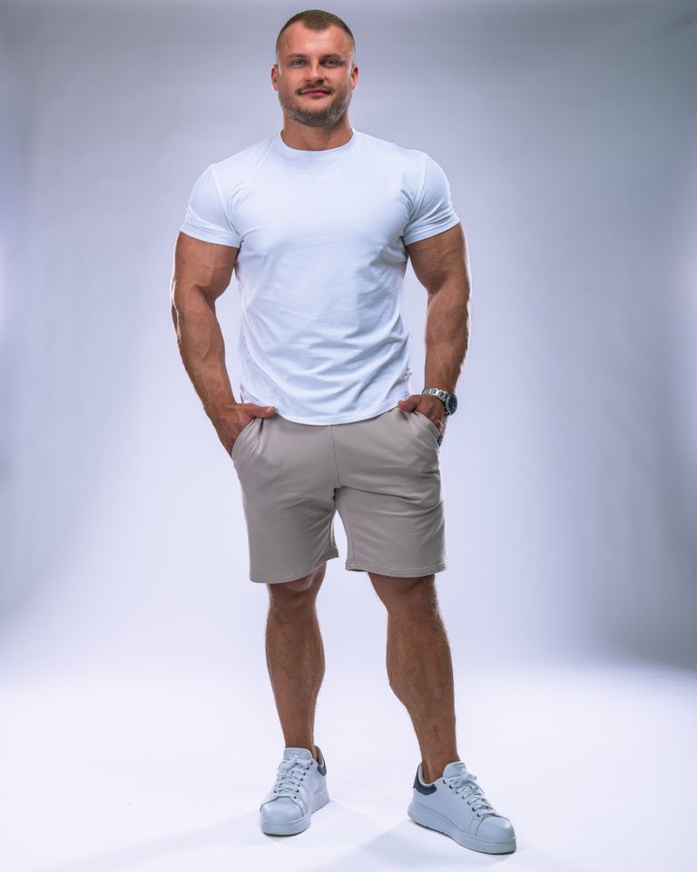 Men’s Shorts SLIM Beige XL-2