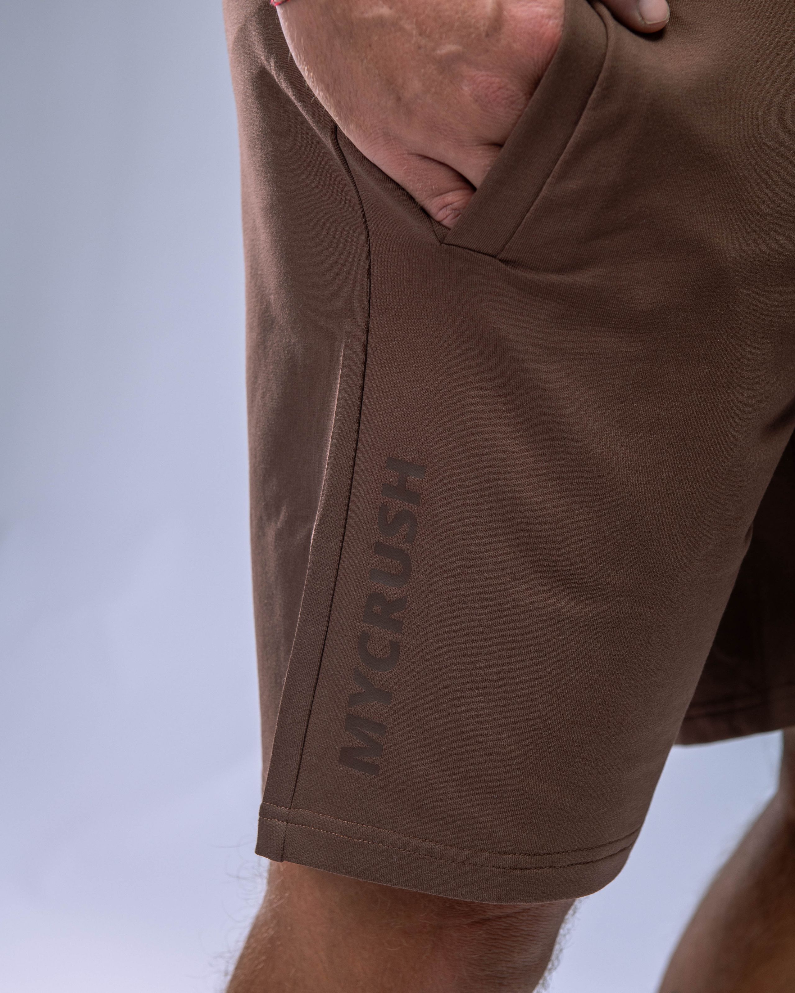 Men’s Shorts SLIM Brown L-4