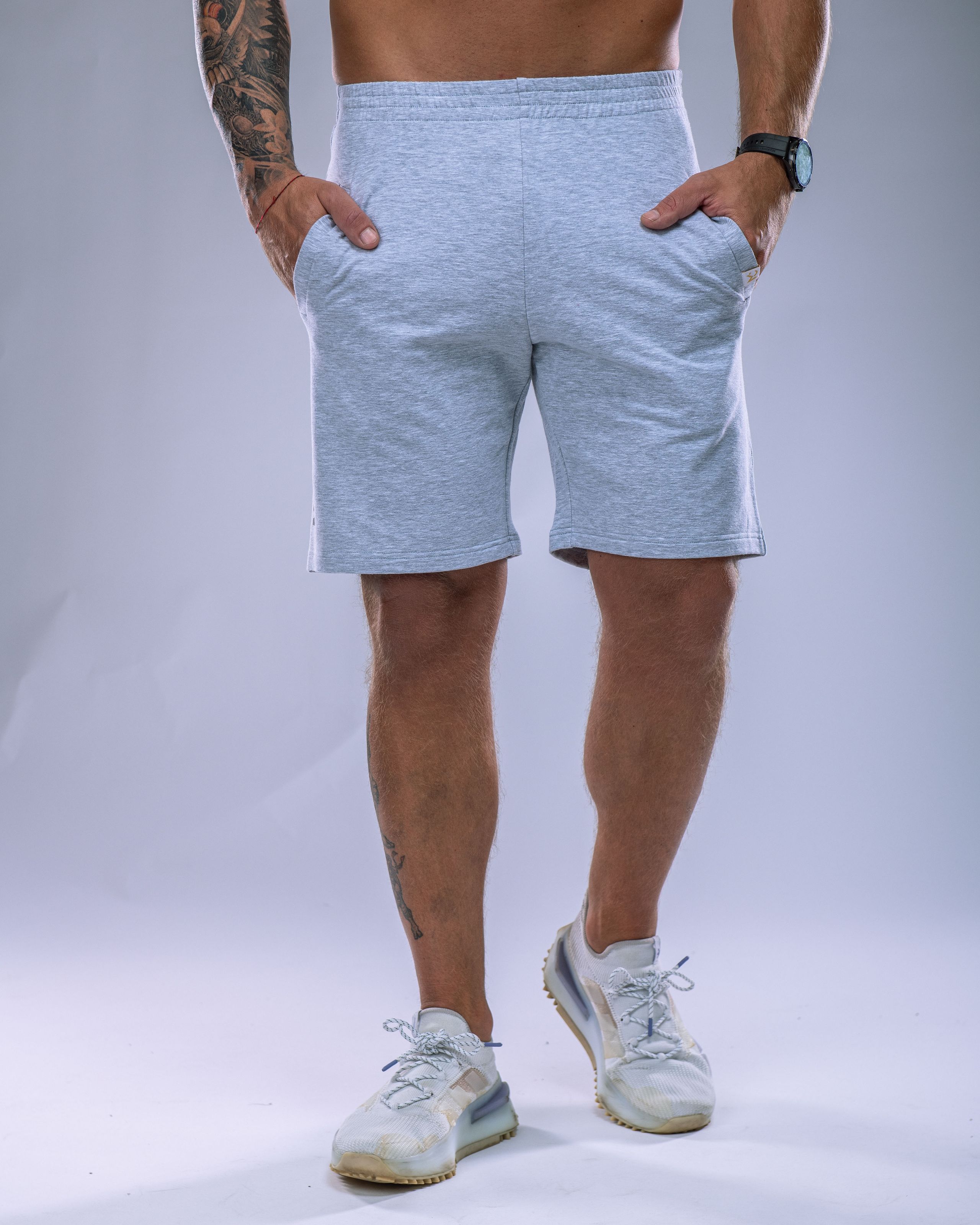 Men’s Shorts SLIM Heather Grey L-0