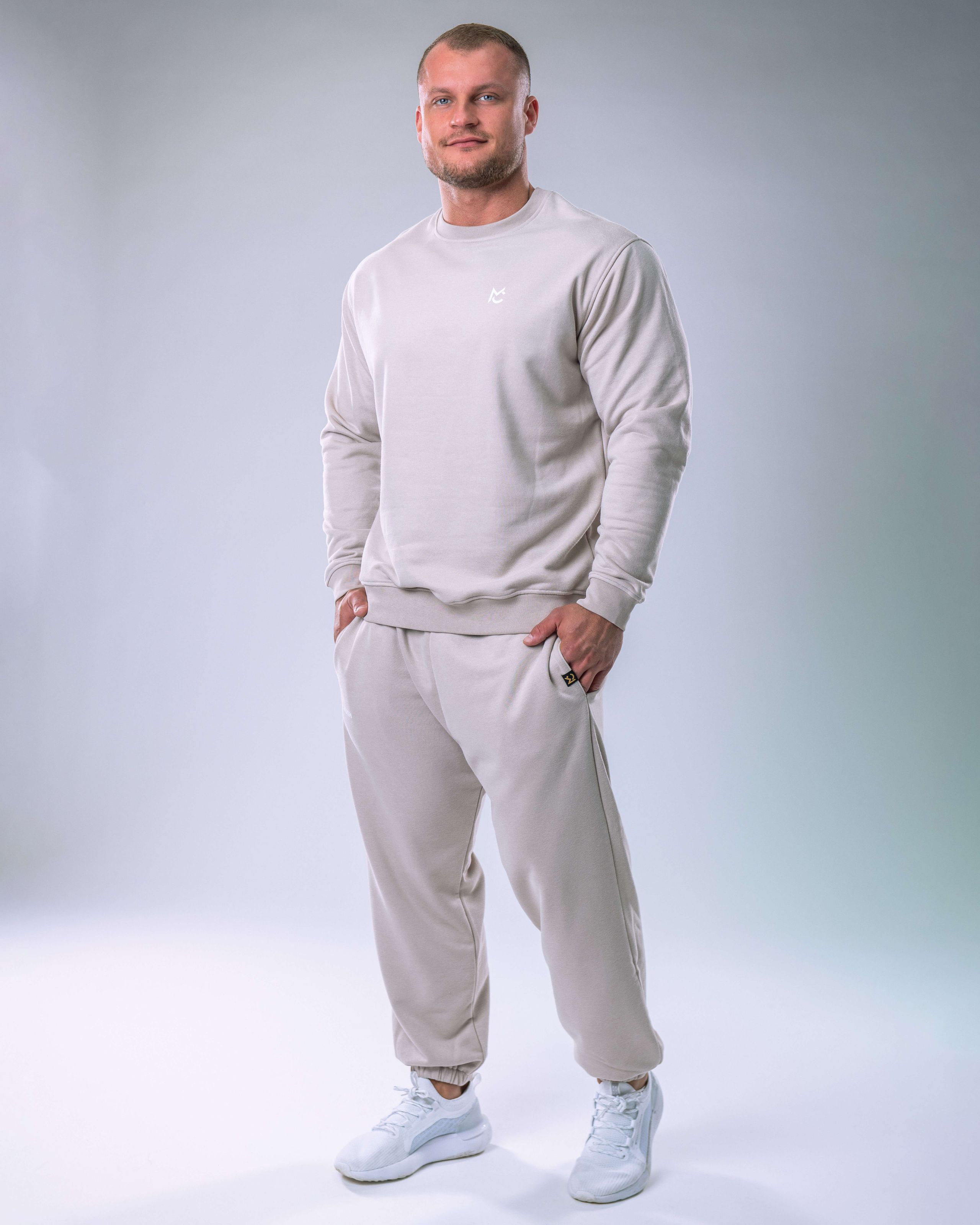 Men’s Sweatshirt Beige M-0