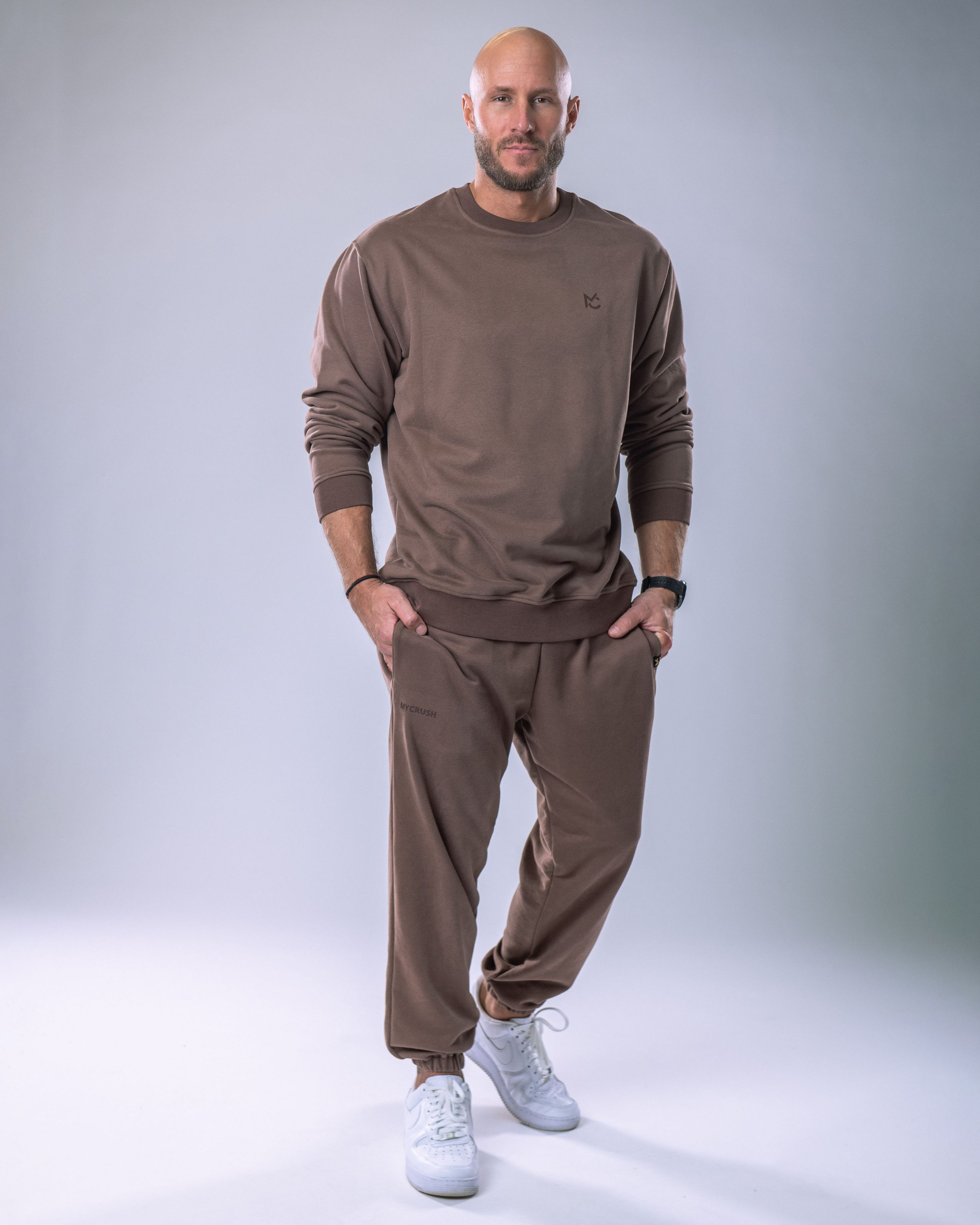 Men’s Sweatshirt Brown L-0