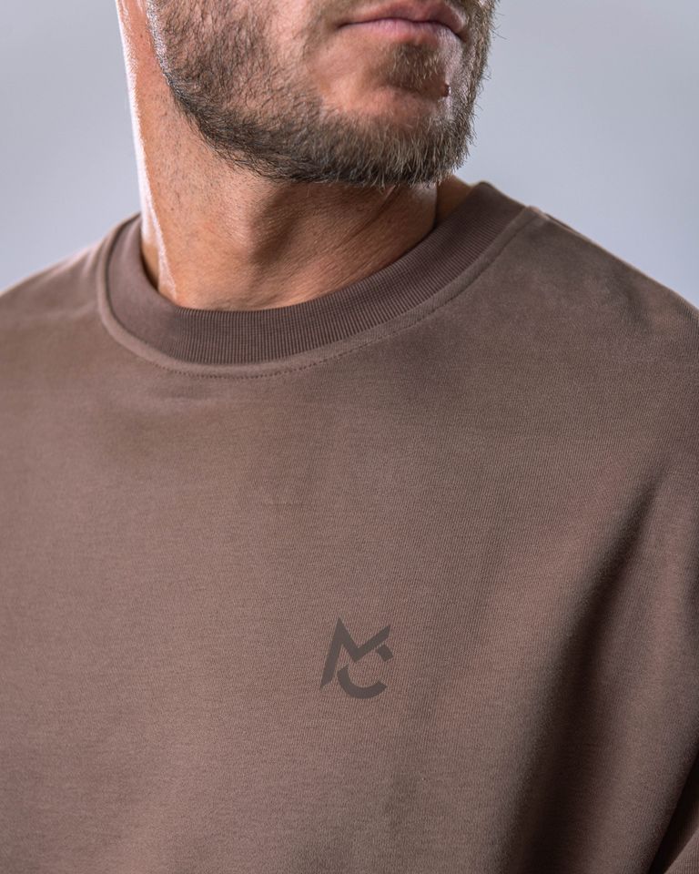 Men’s Sweatshirt Brown XL-3