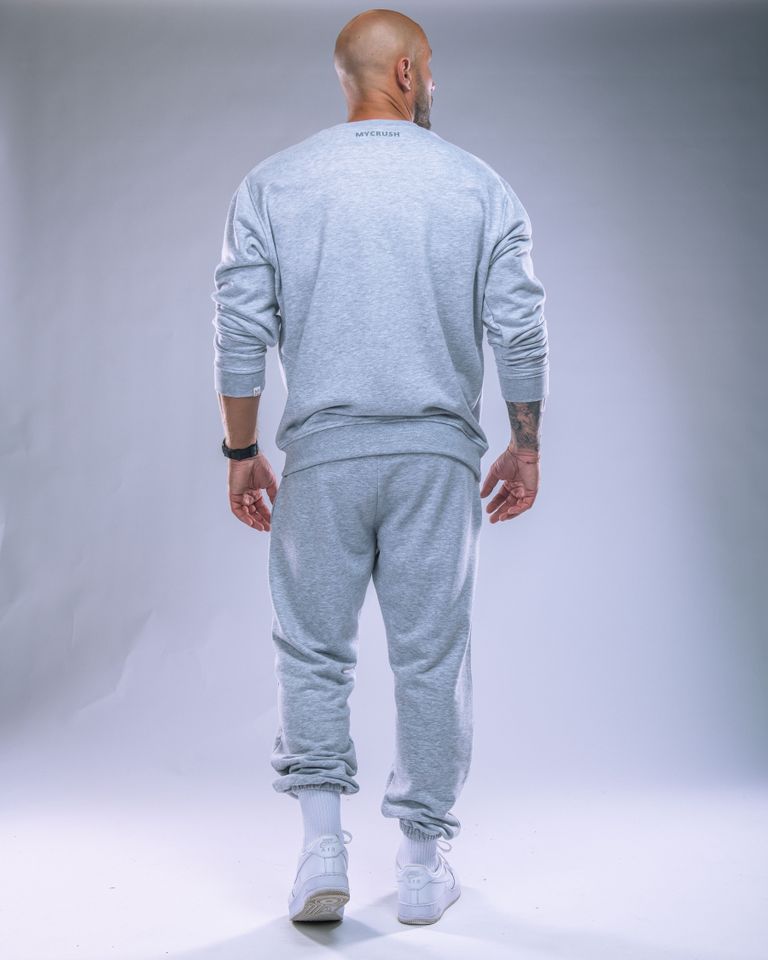 Men’s Sweatshirt Heather Grey L-1