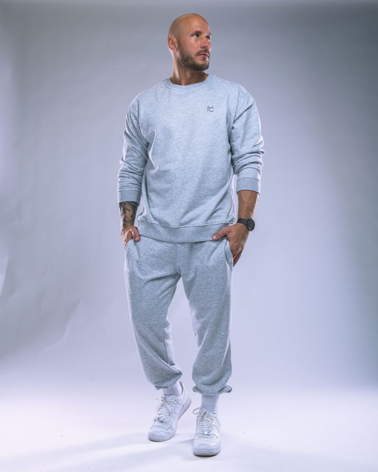 Men’s Sweatshirt Heather Grey M-0