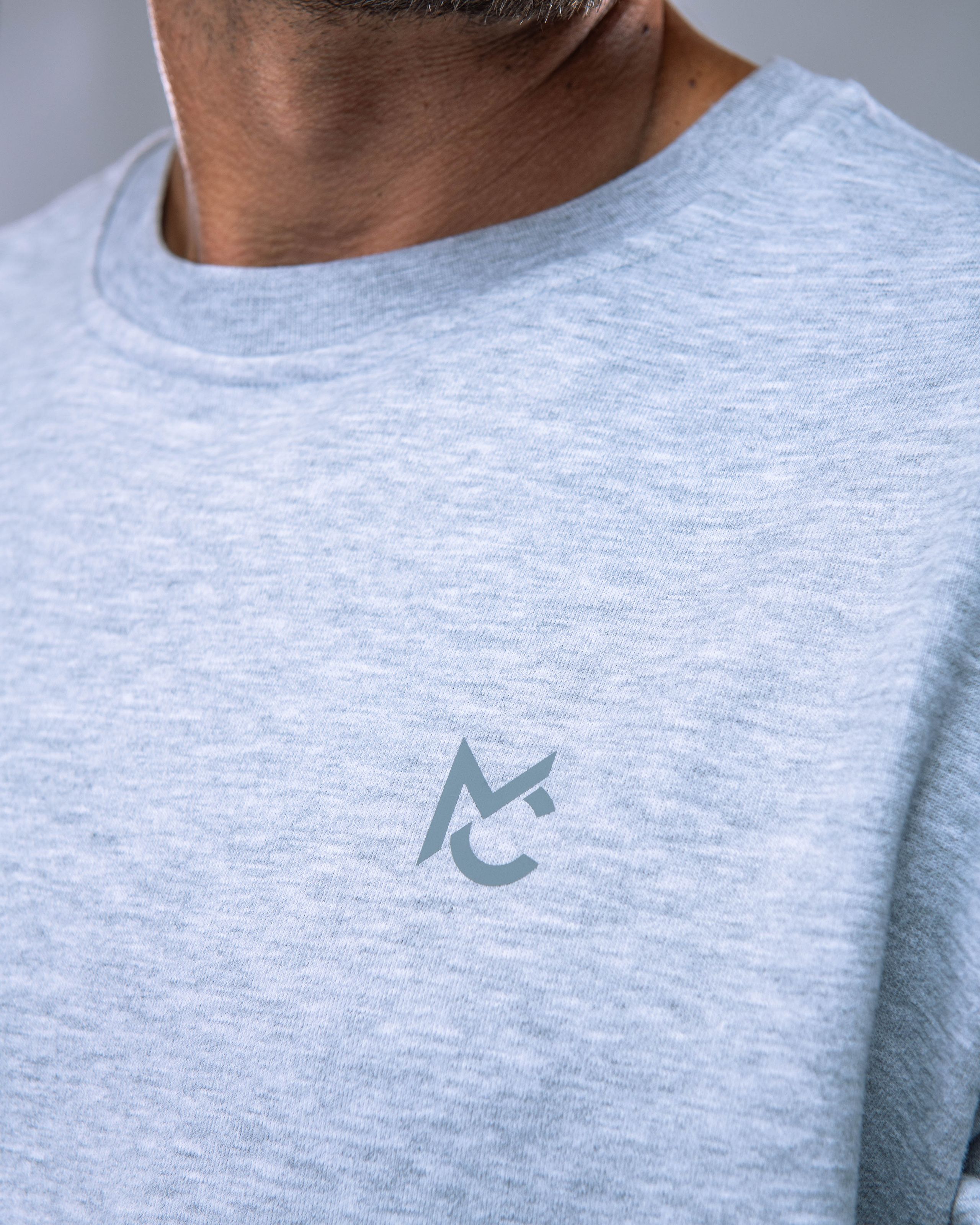 Men’s Sweatshirt Heather Grey M-3