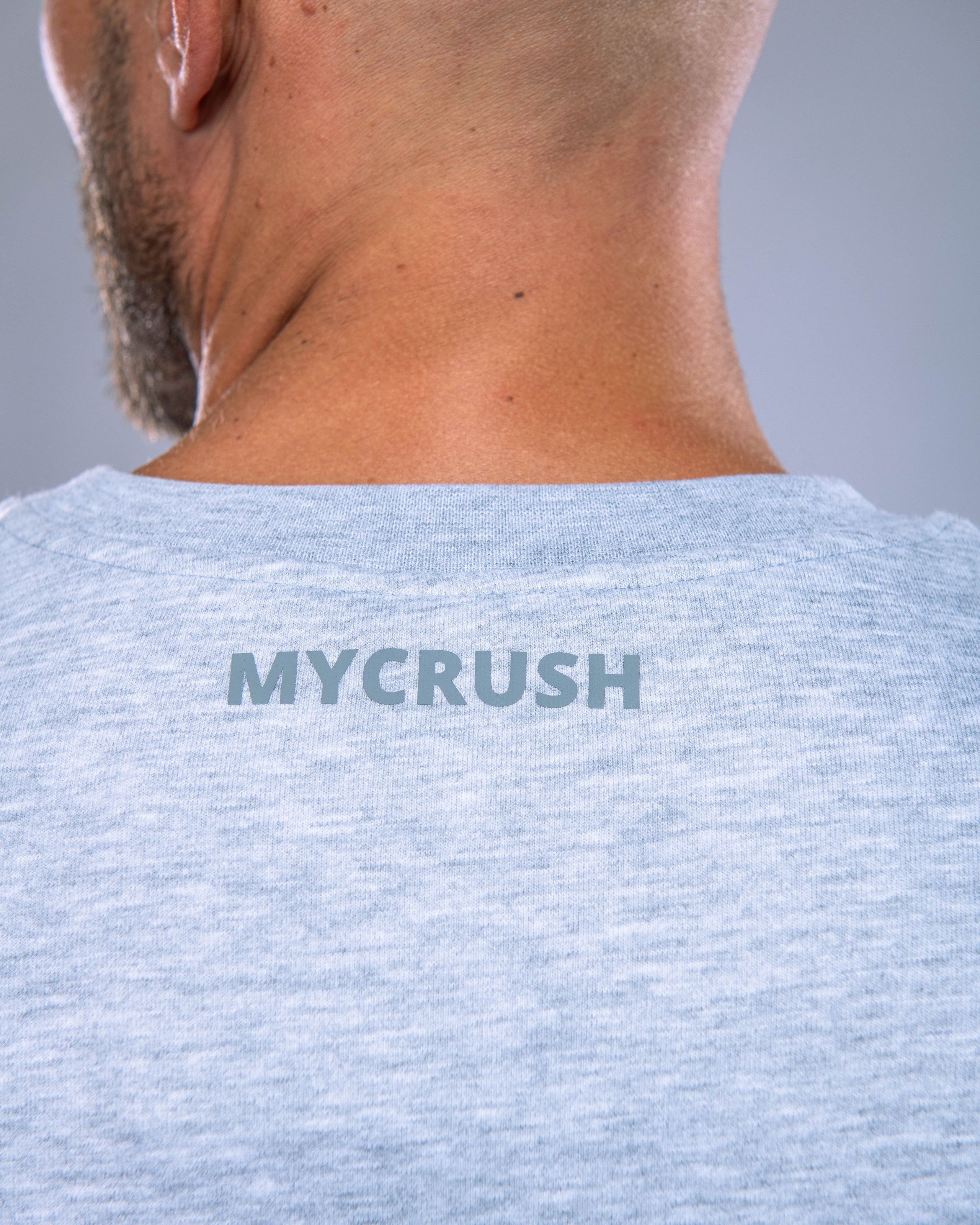 Men’s Sweatshirt Heather Grey M-4