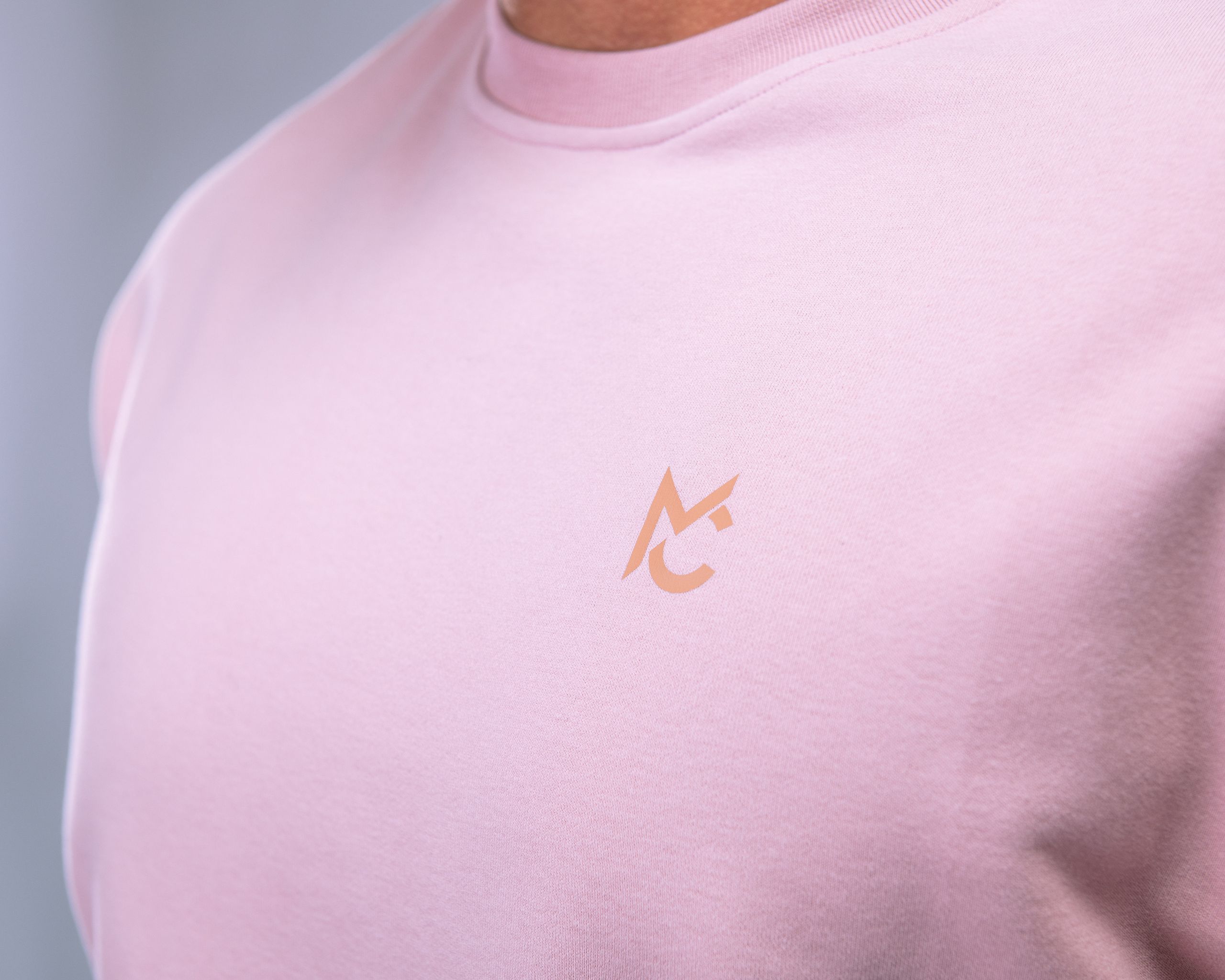Men’s Sweatshirt Pink M-2