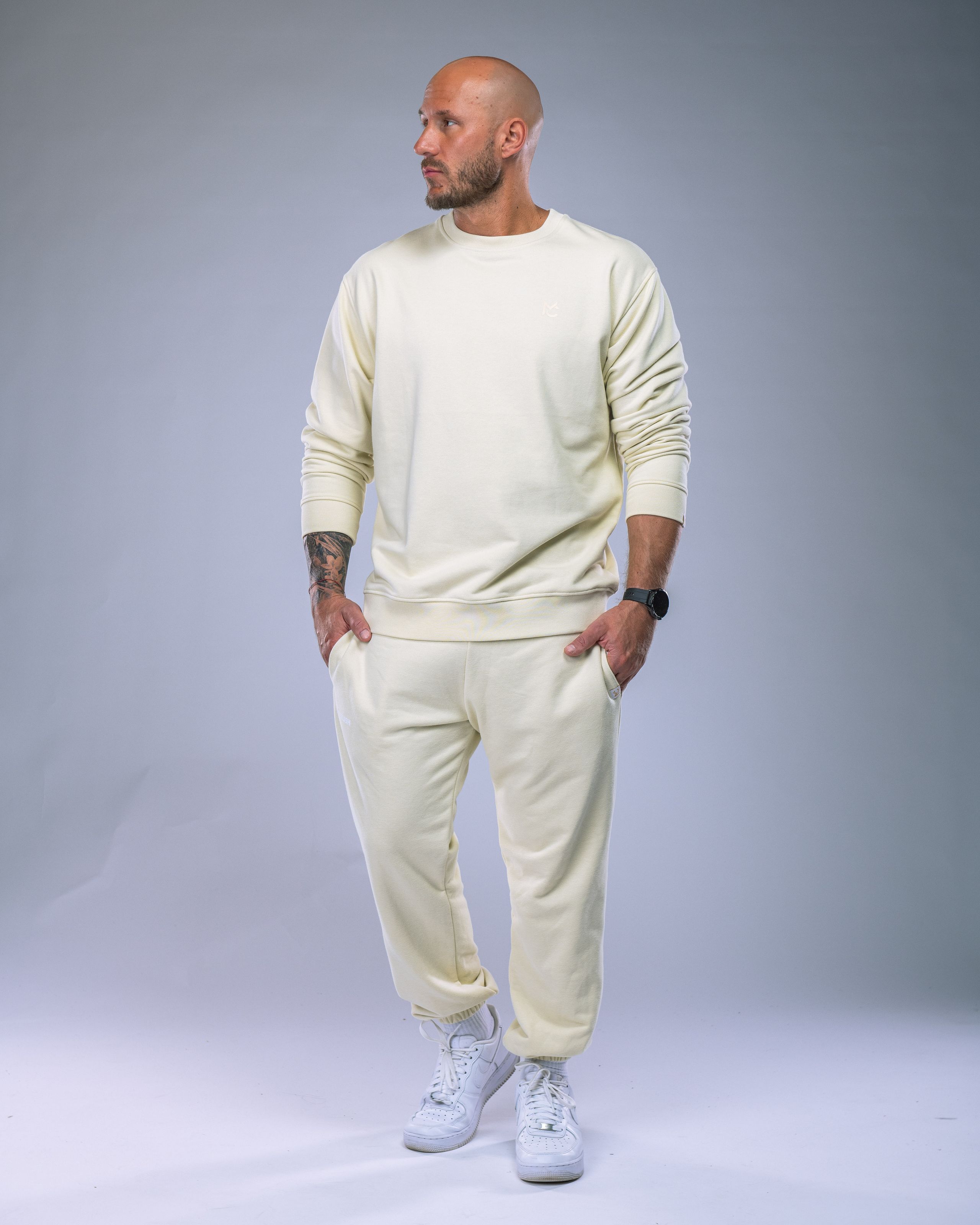 Men’s Sweatshirt Yellow M-1