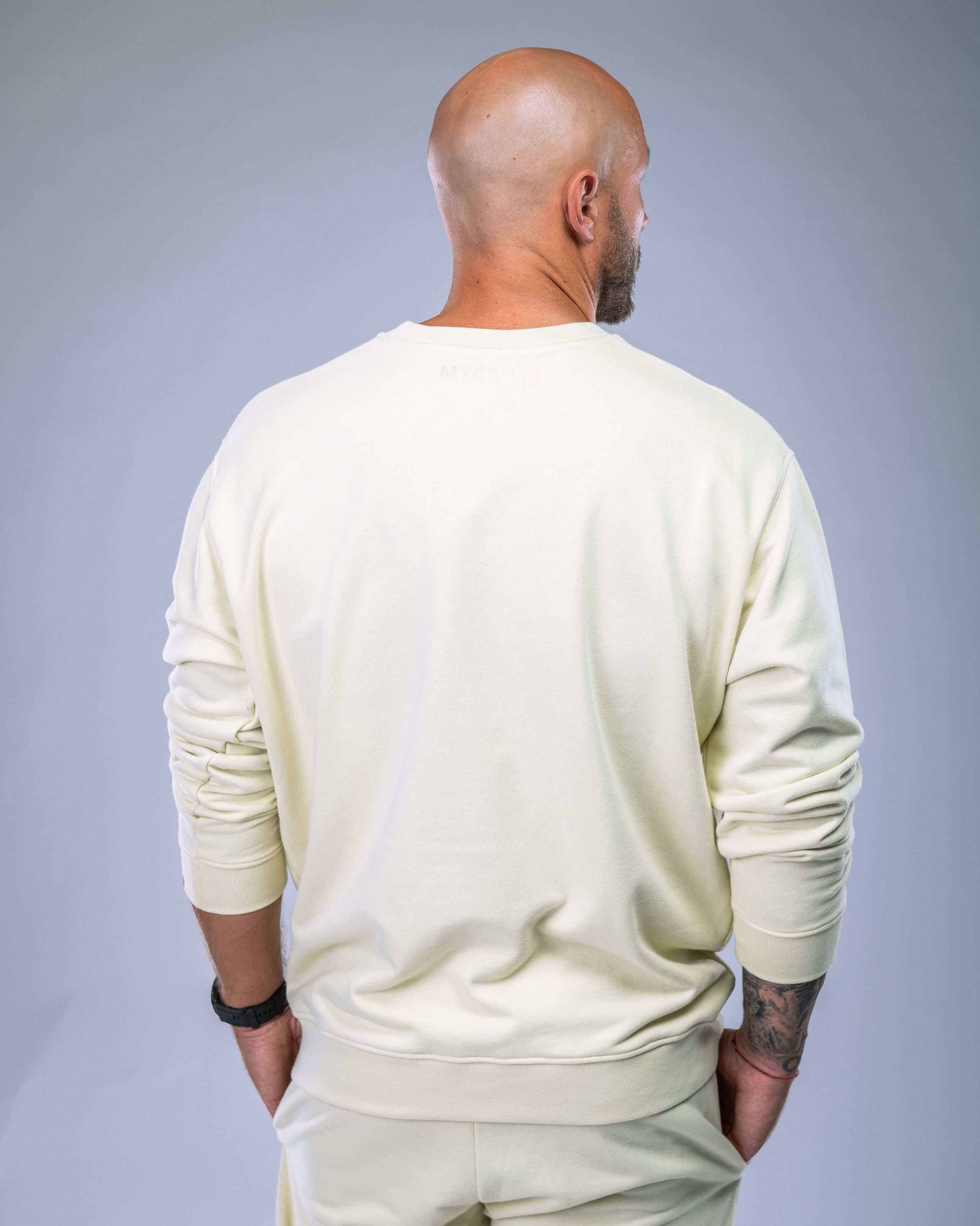 Men’s Sweatshirt Yellow M-2