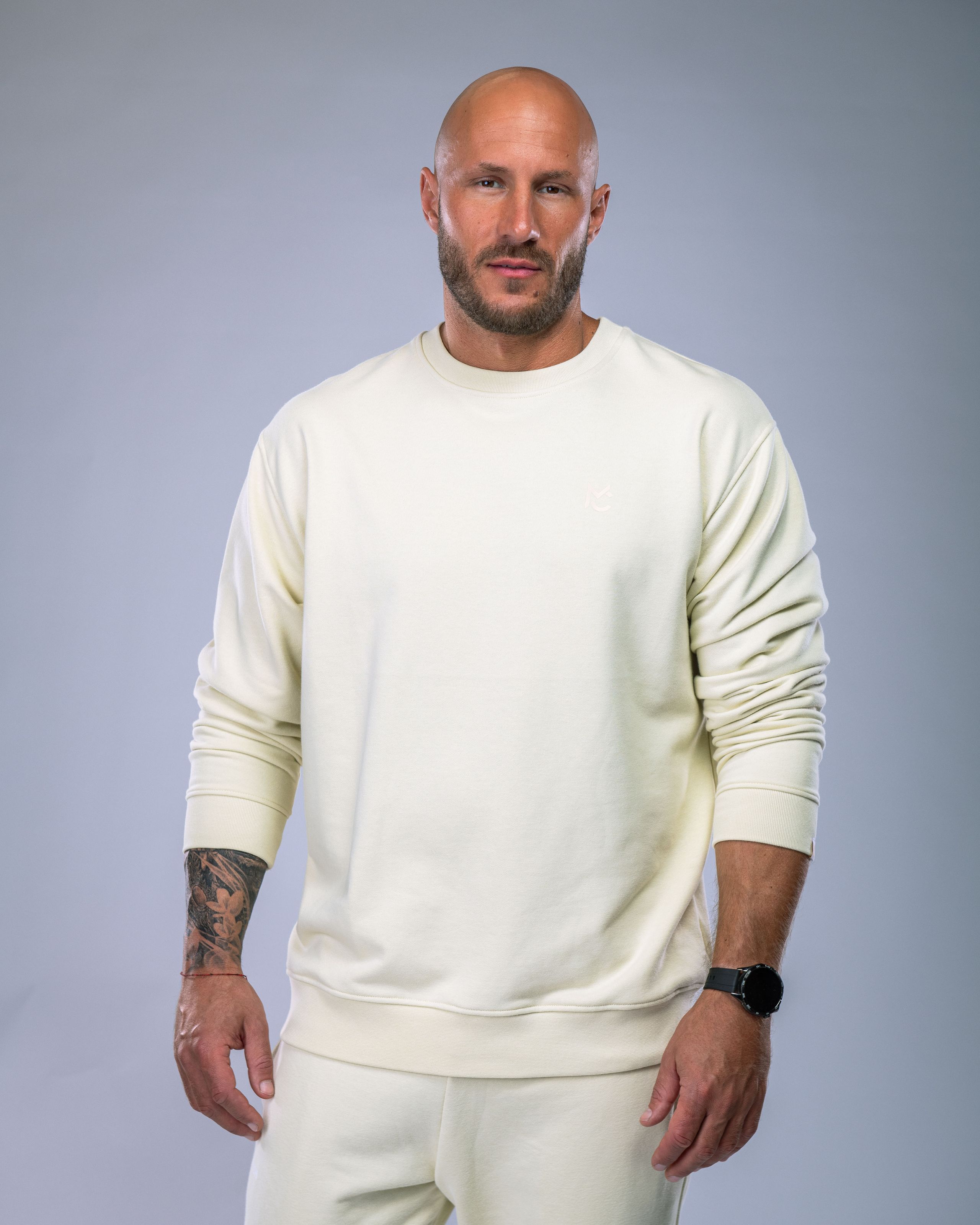 Men’s Sweatshirt Yellow M-3