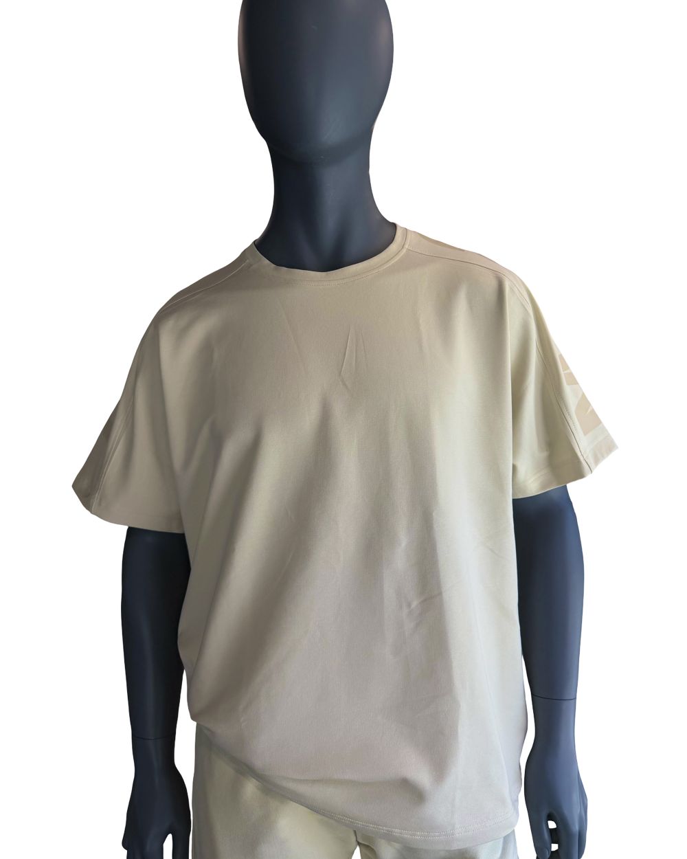 Men’s T-shirt Oversize Large print Yellow M