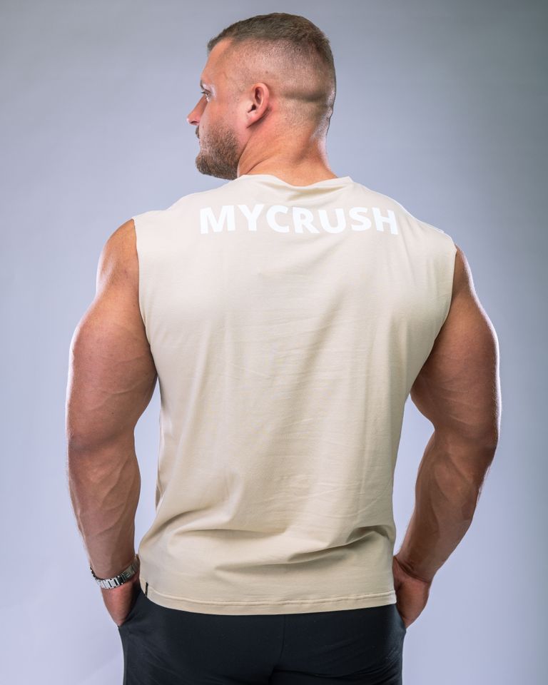Men's Tank Top Beige M-0