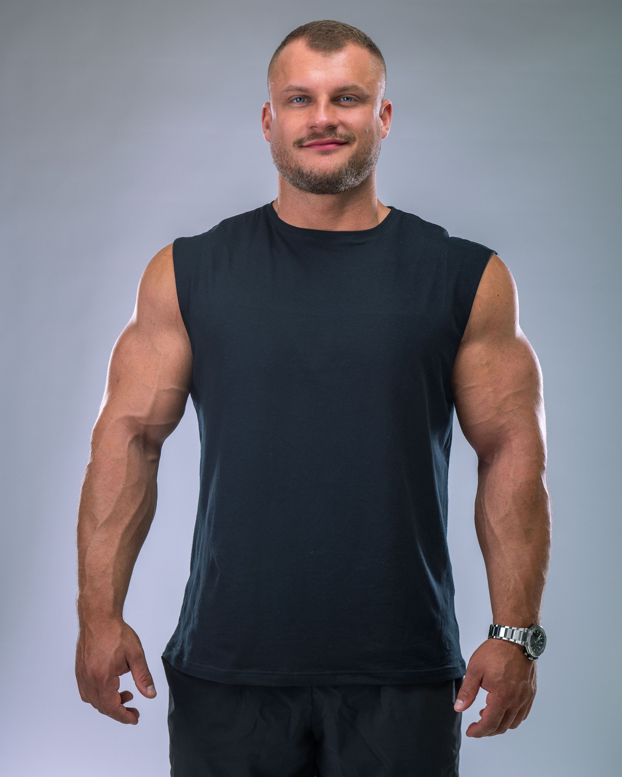 Men's Tank Top Black L-7