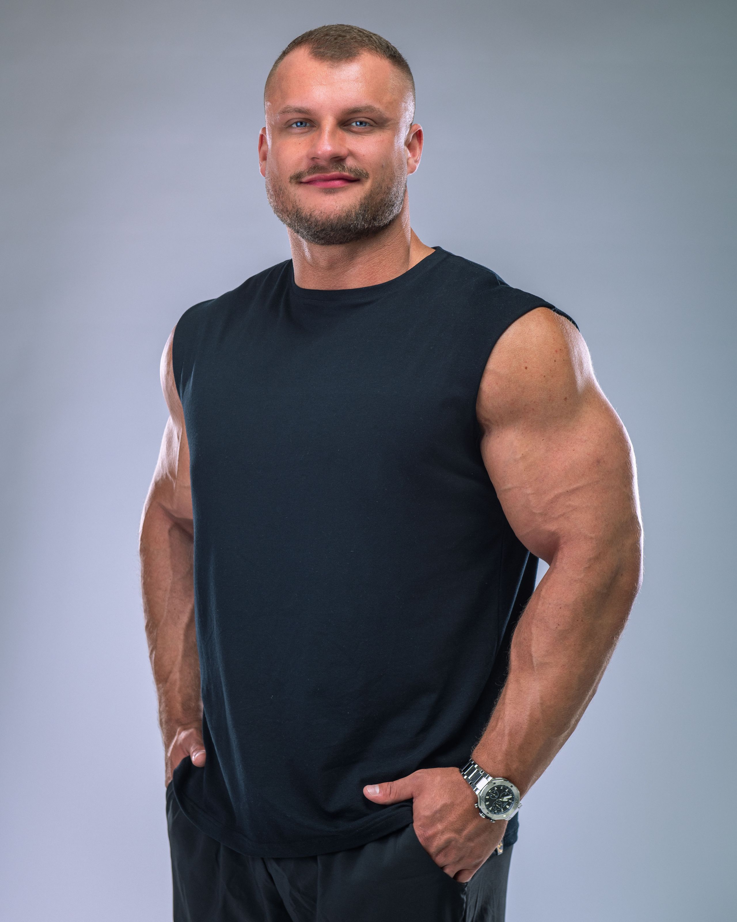 Men's Tank Top Black M-2