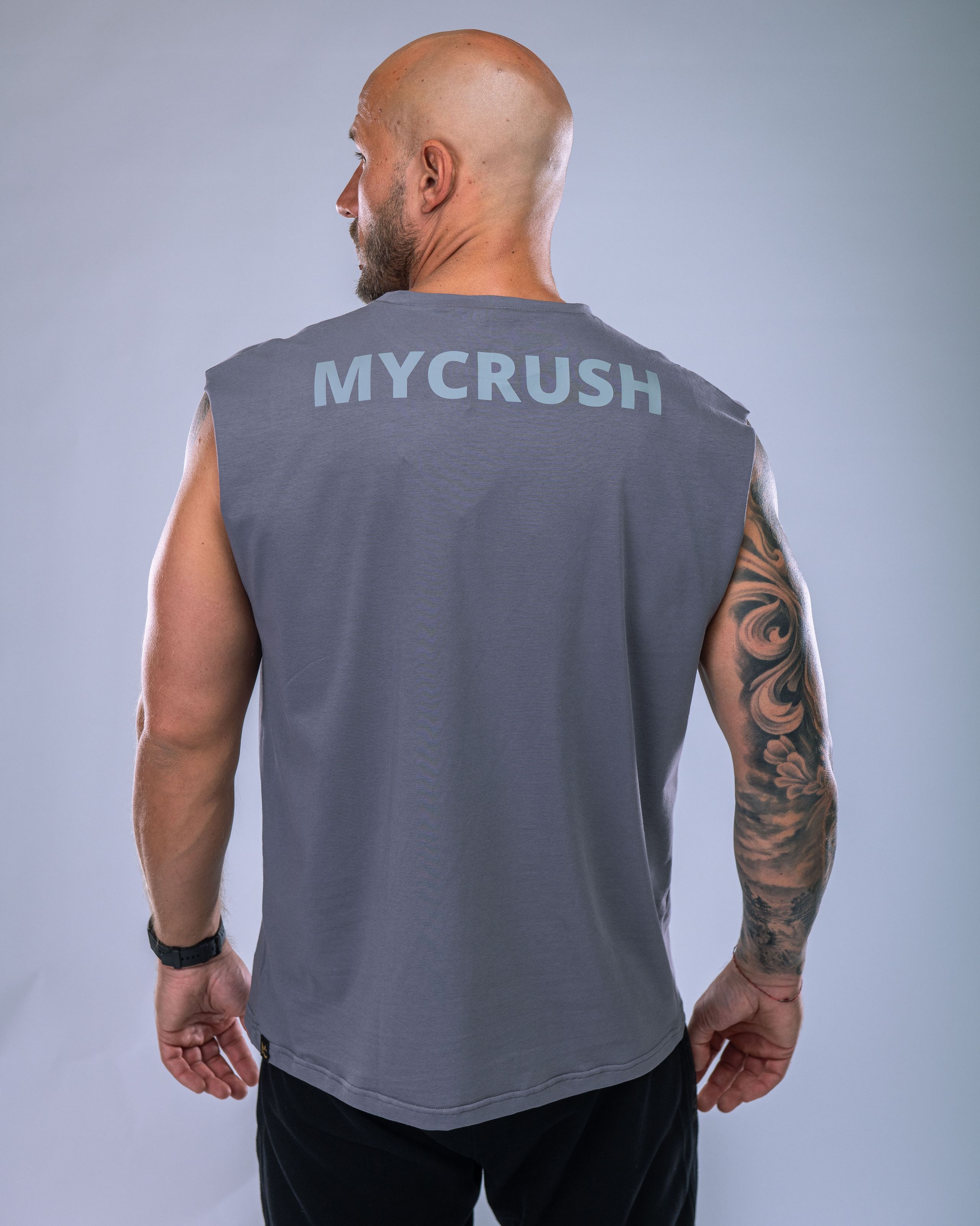 Men's Tank Top Grey L-5