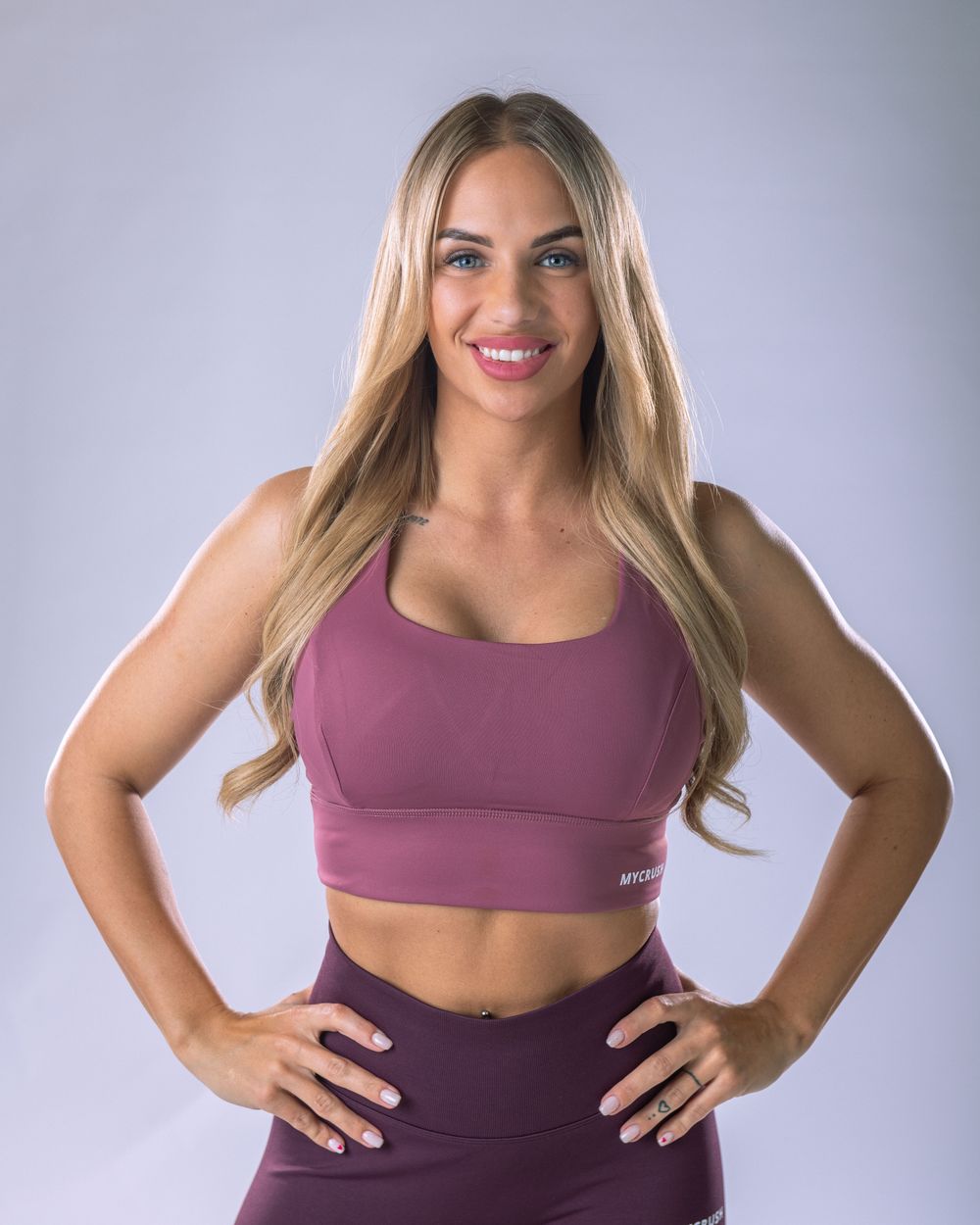 Sports Bra Burgundy M
