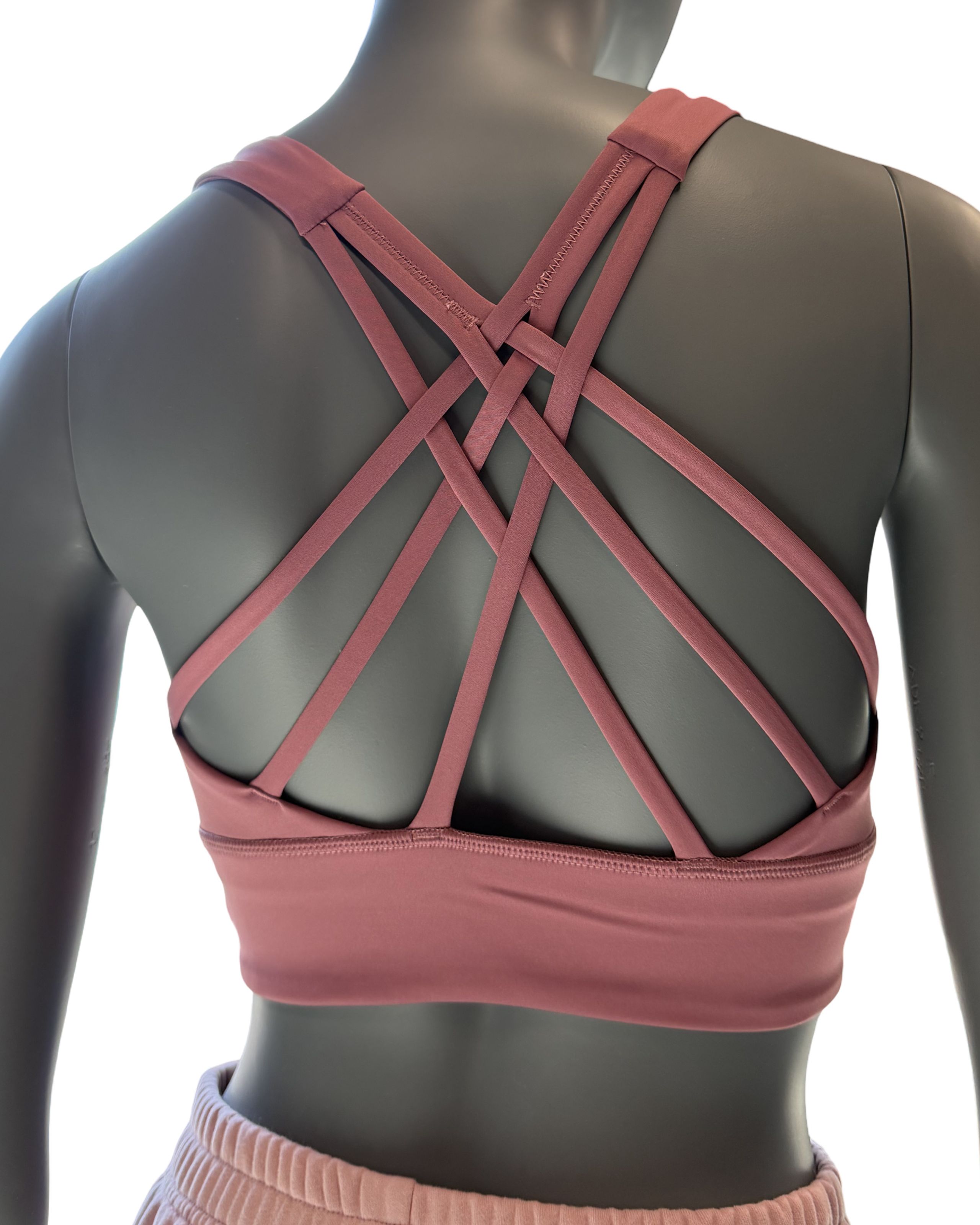 Sports Bra Burgundy  S-1