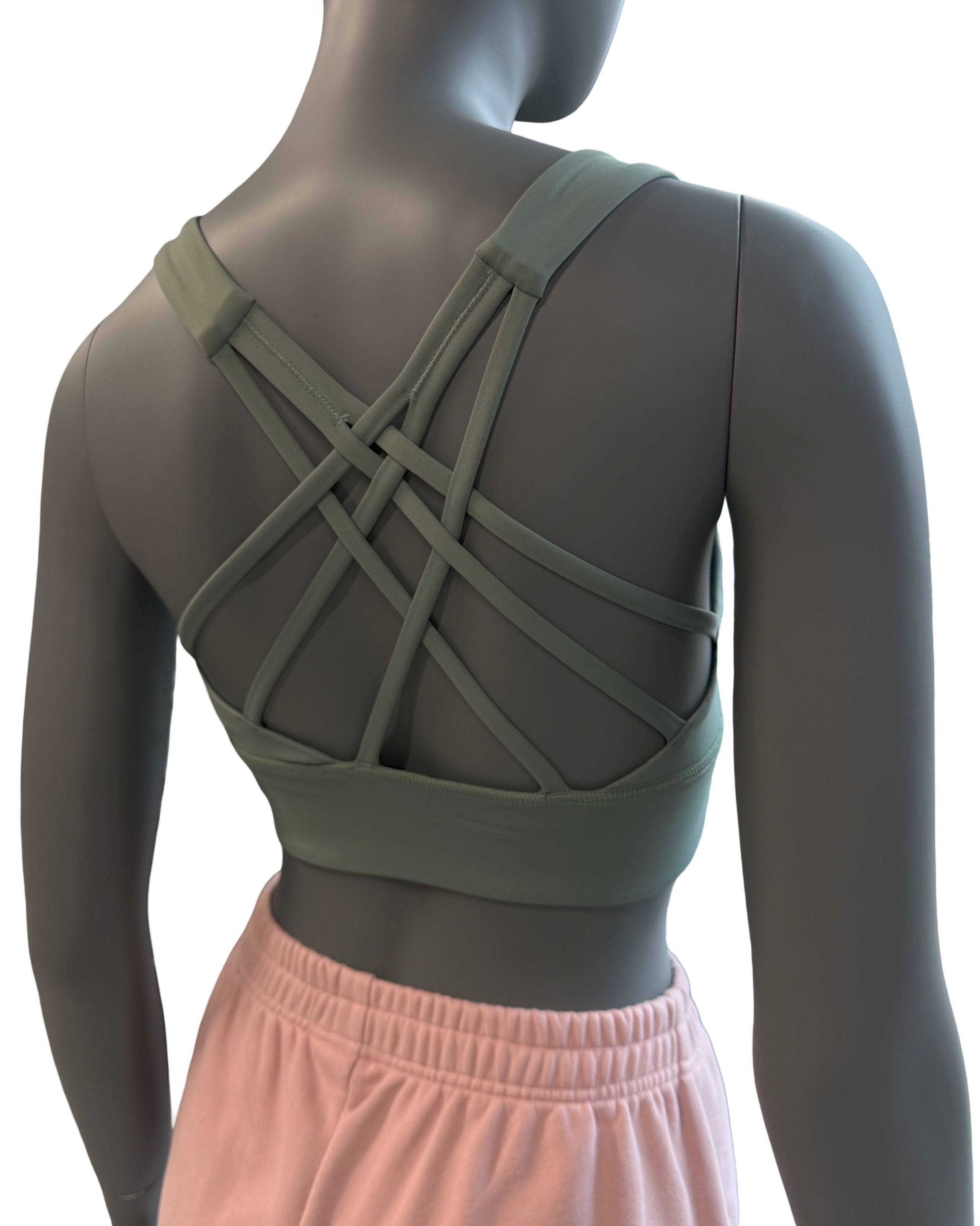 Sports Bra Khaki S-1